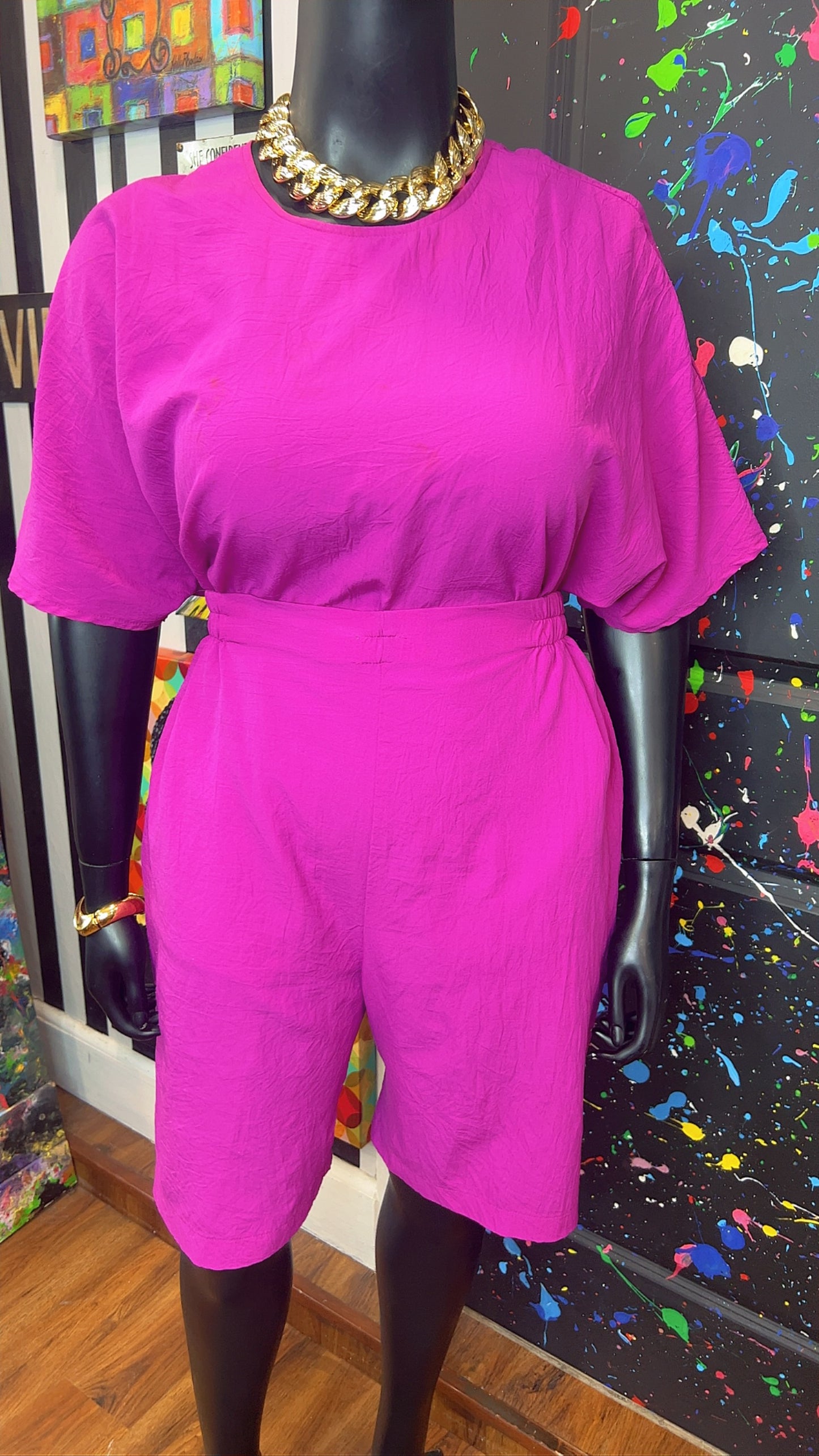 Vintage Shorts Set w/ Matching Duster (24W)