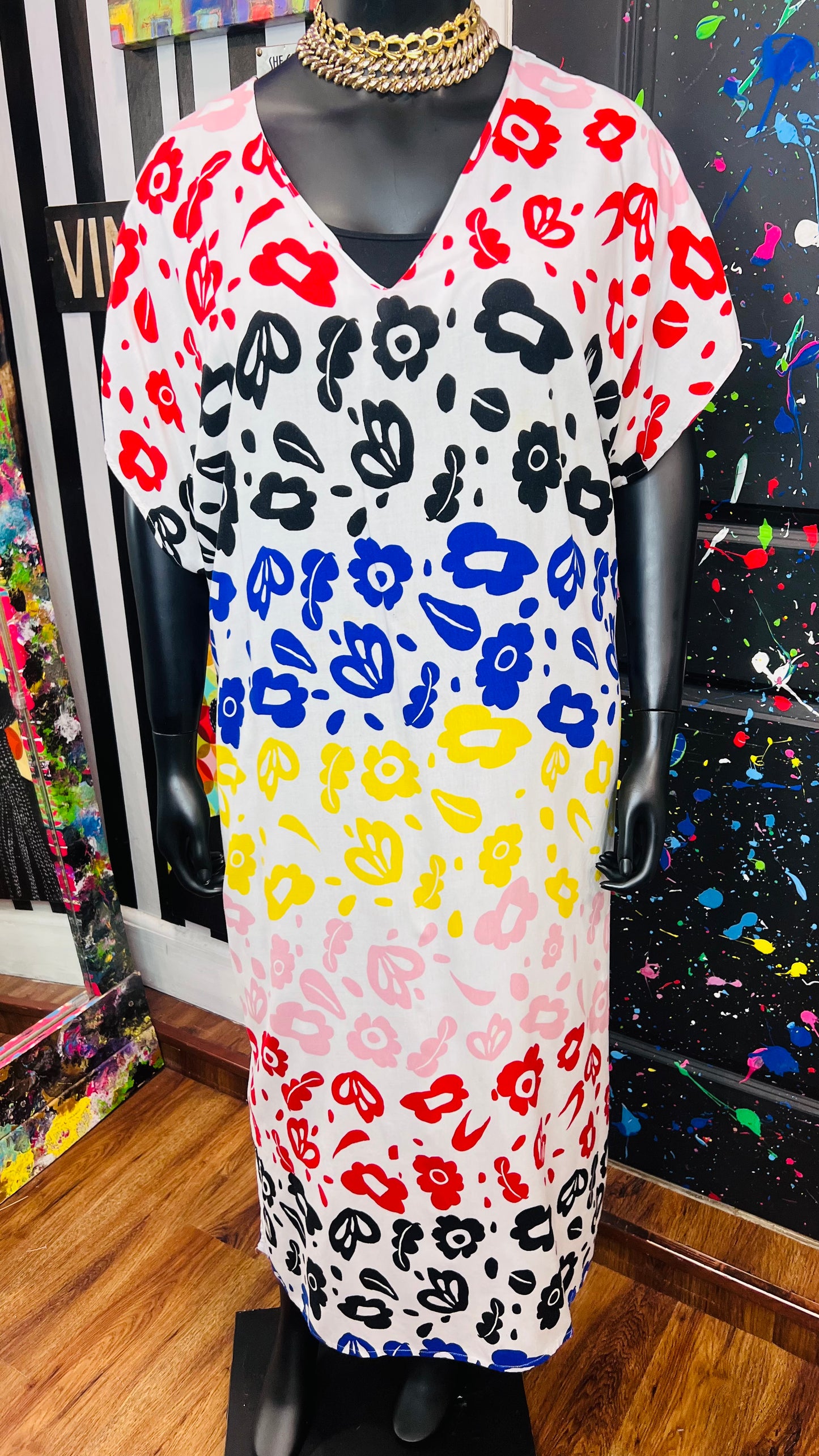Eloquii Kaftan Dress (22/24)