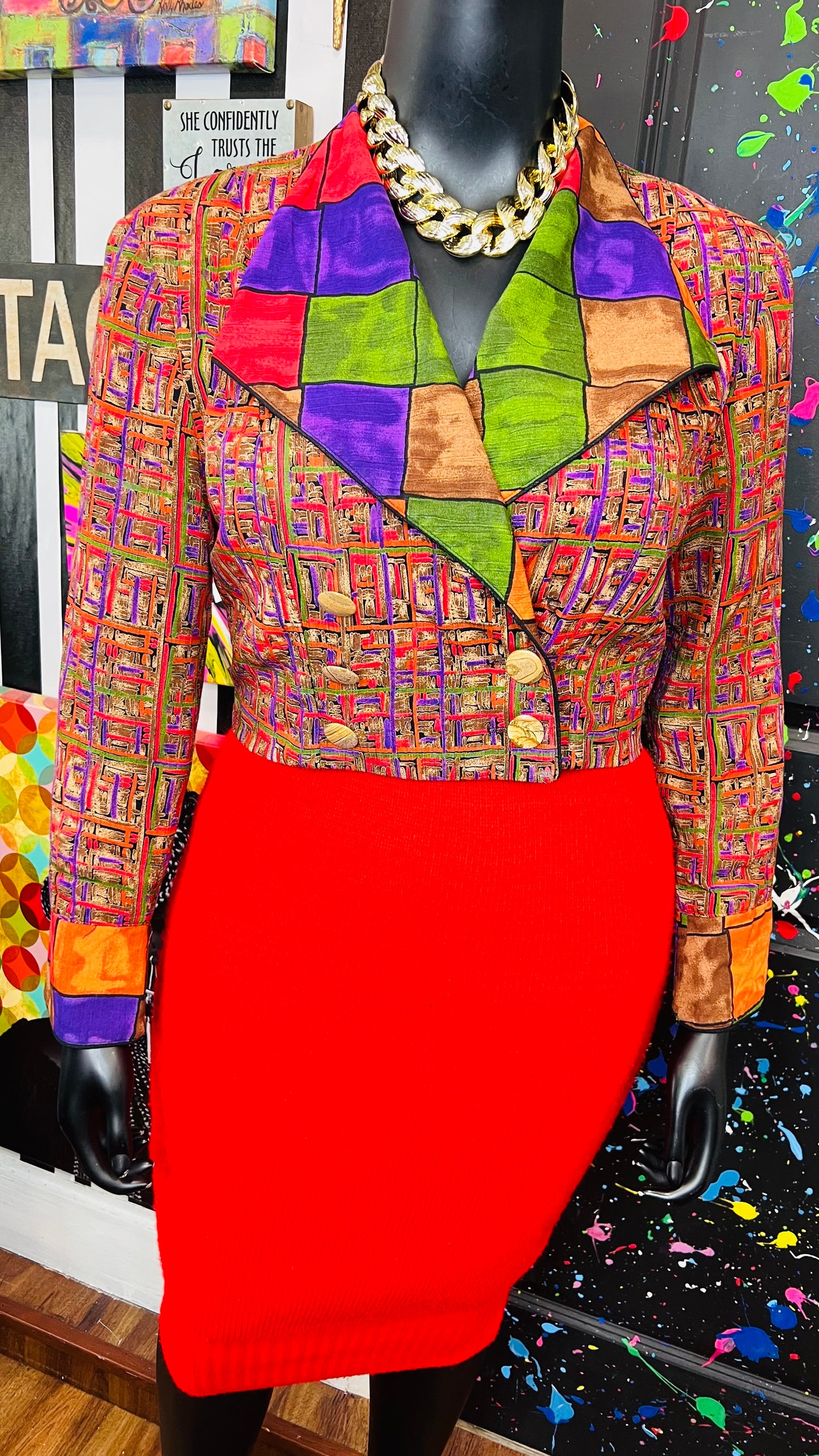 Vintage Platinum Blazer (14)