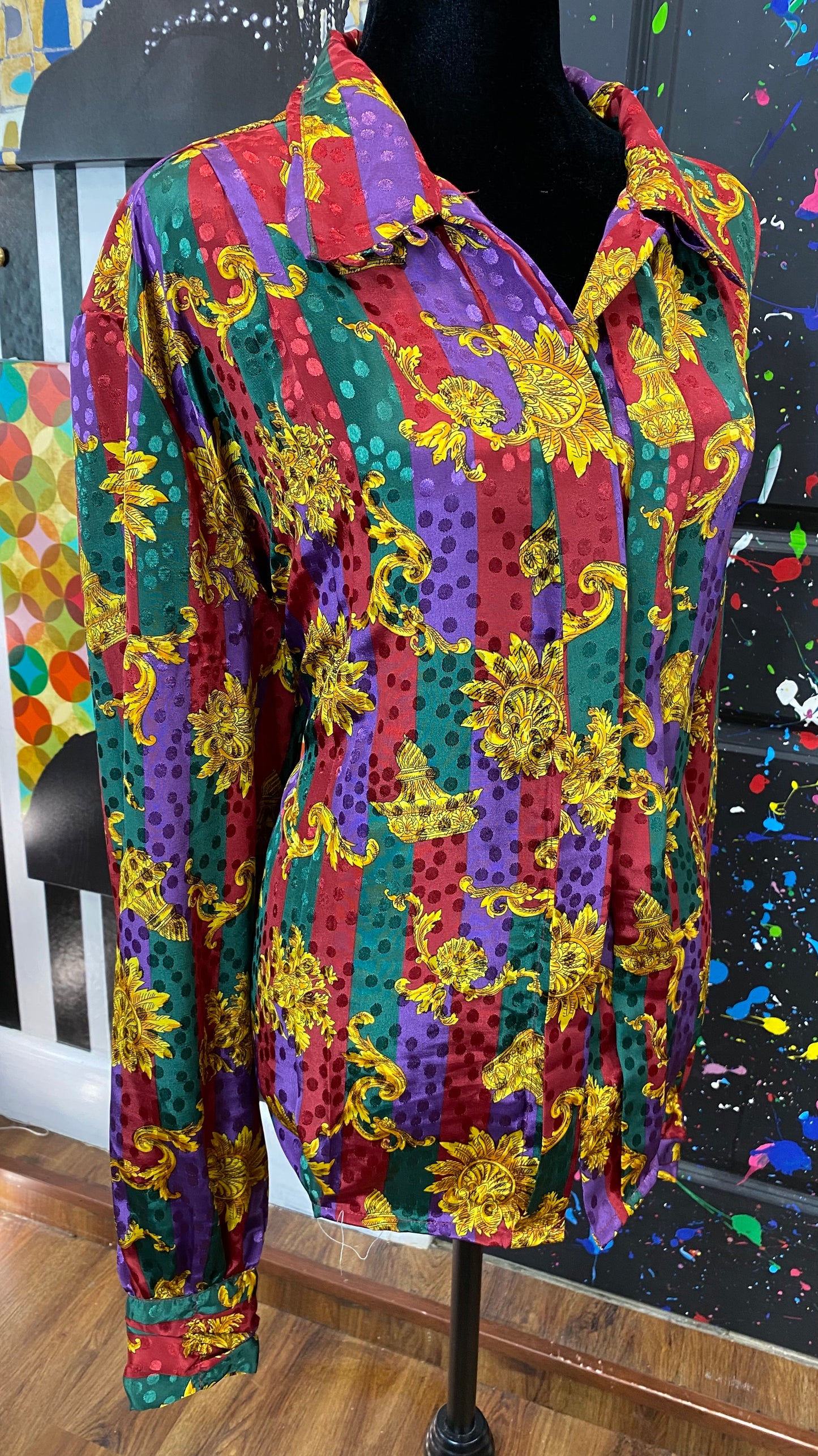 Vintage EJHARPER Long Sleeve Blouse