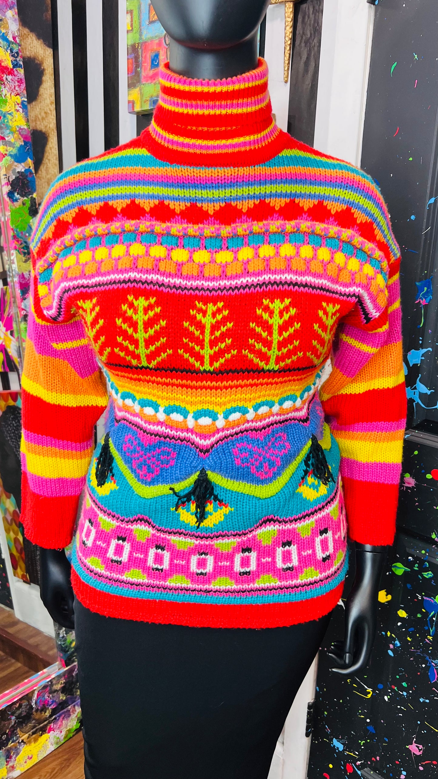 Vintage Knit ‘Step’ Sweater (16)