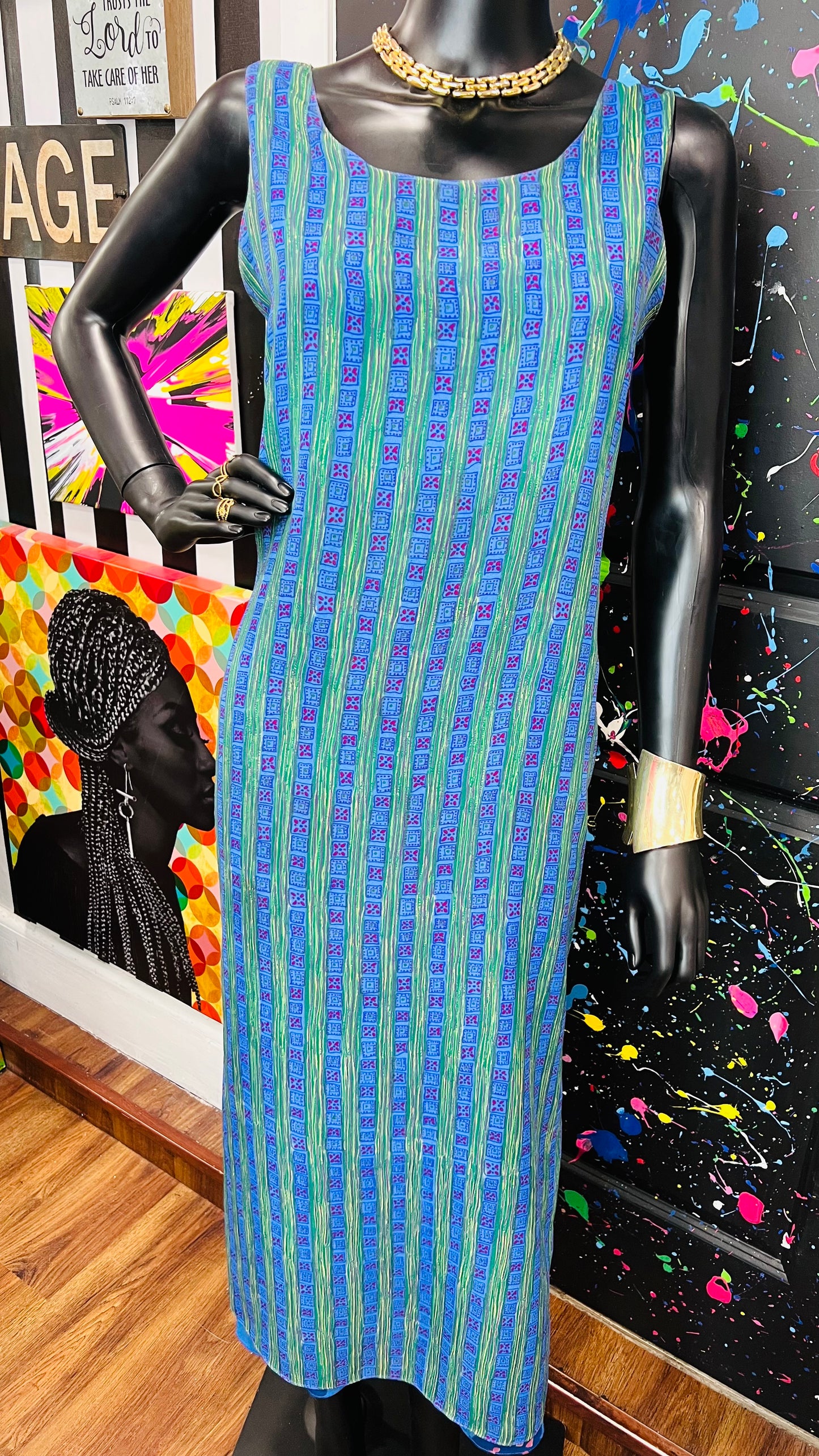 Vintage 90’s Reversible Spring Dress (12)