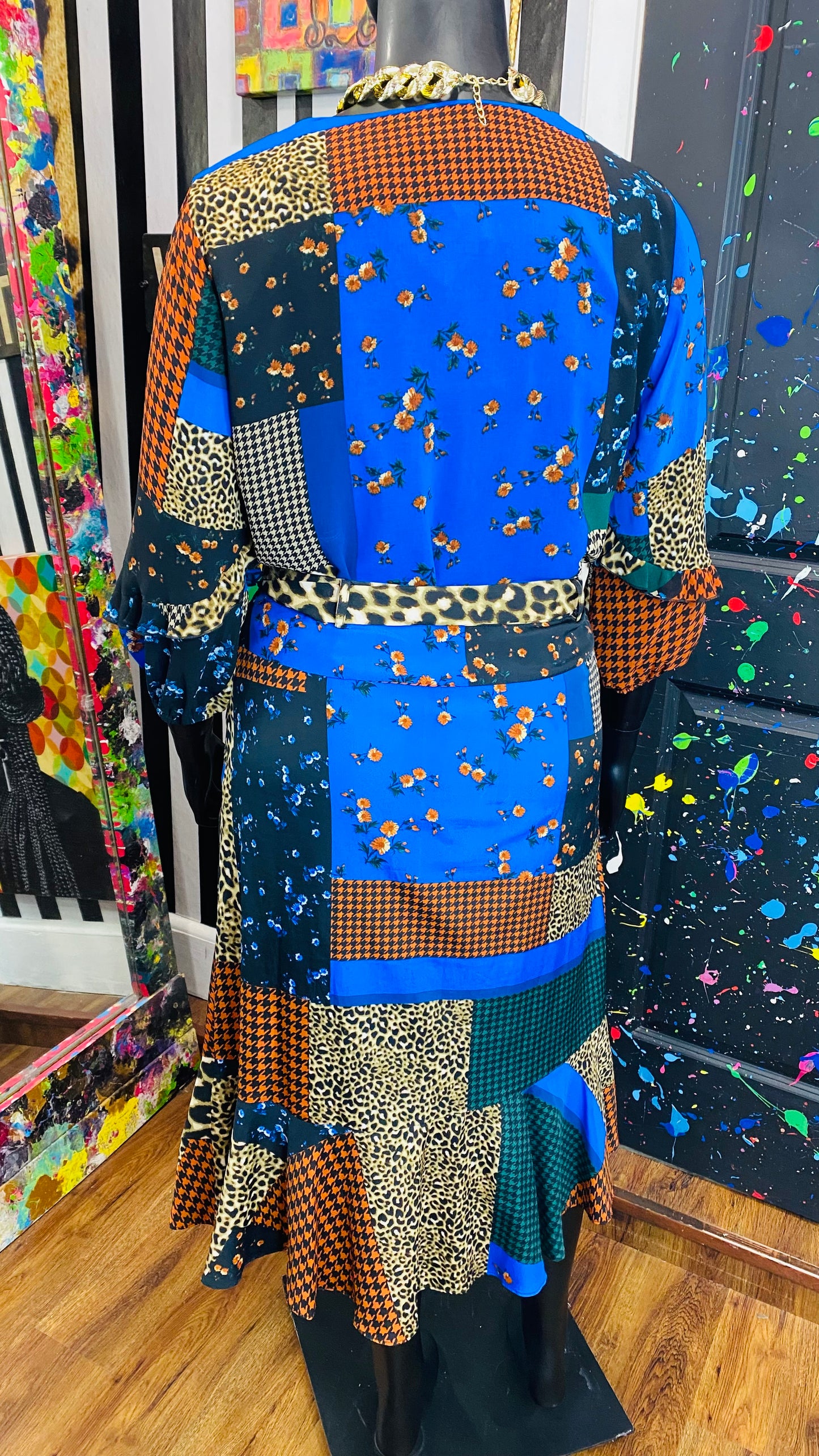 Calvin Klein MixPrint Skirt Set (14)