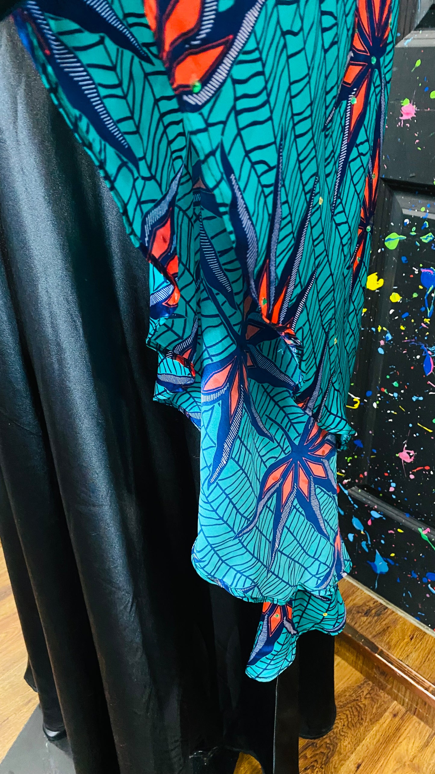 Vintage Kaftan Dress (OS)