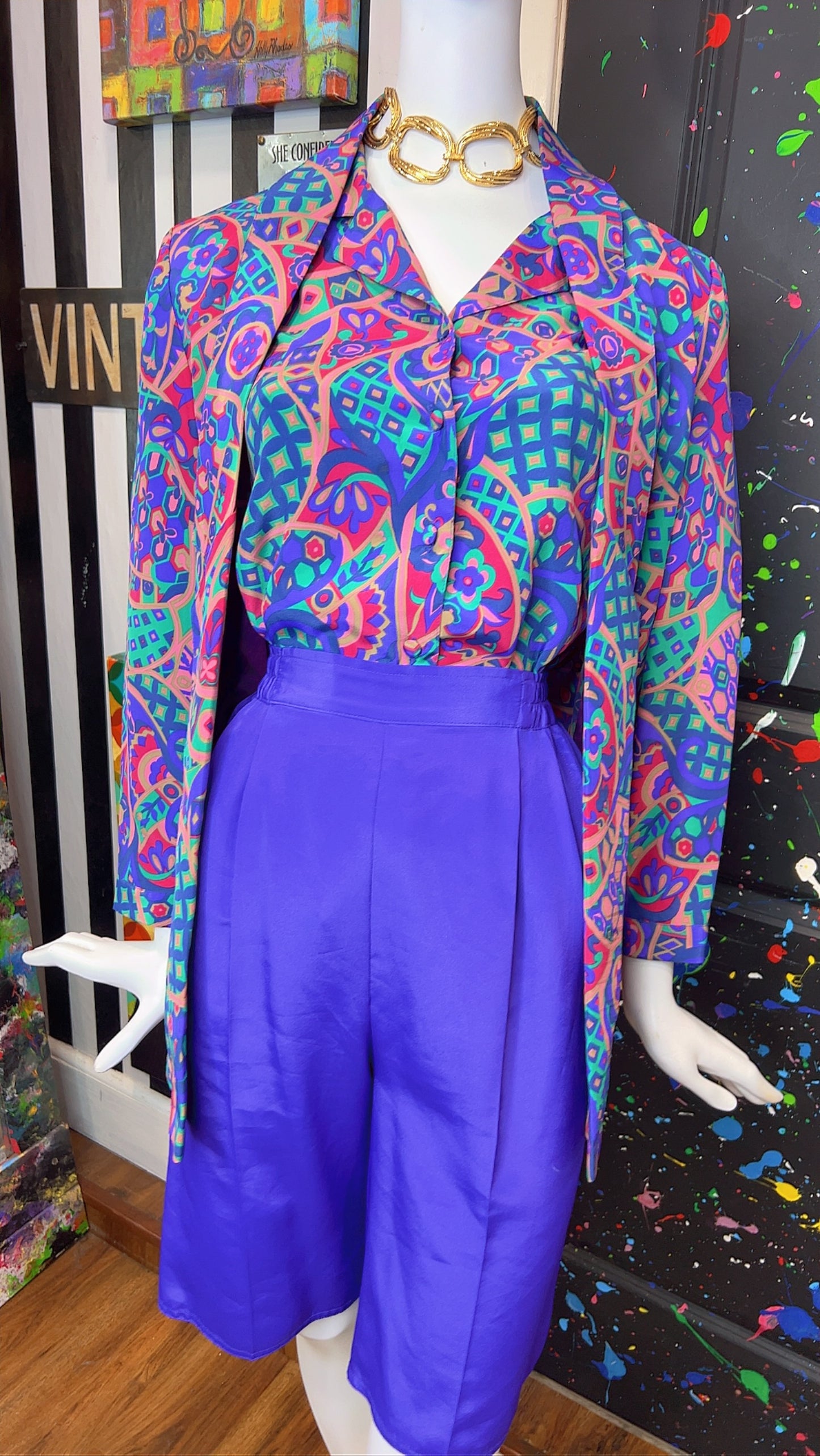 Vintage Three Piece Shorts Set (12)