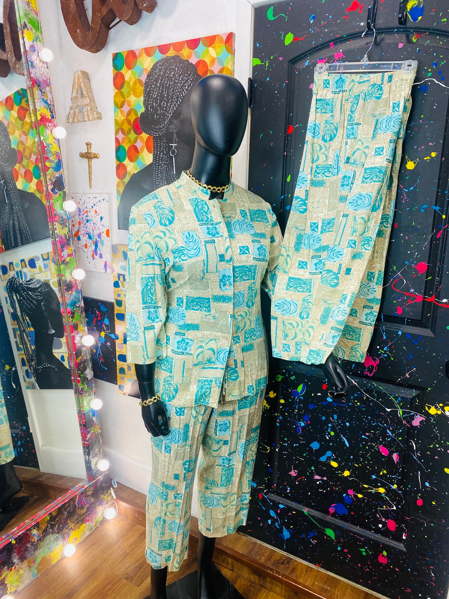 Vintage NAPA VALLEY 3pc Pants Set