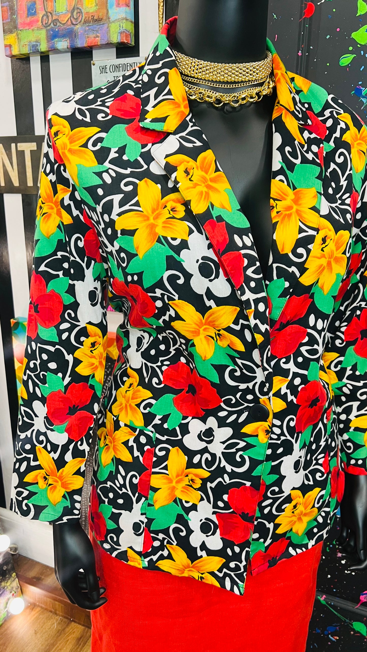 Vintage Cotton Single Stitch Blazer (16)