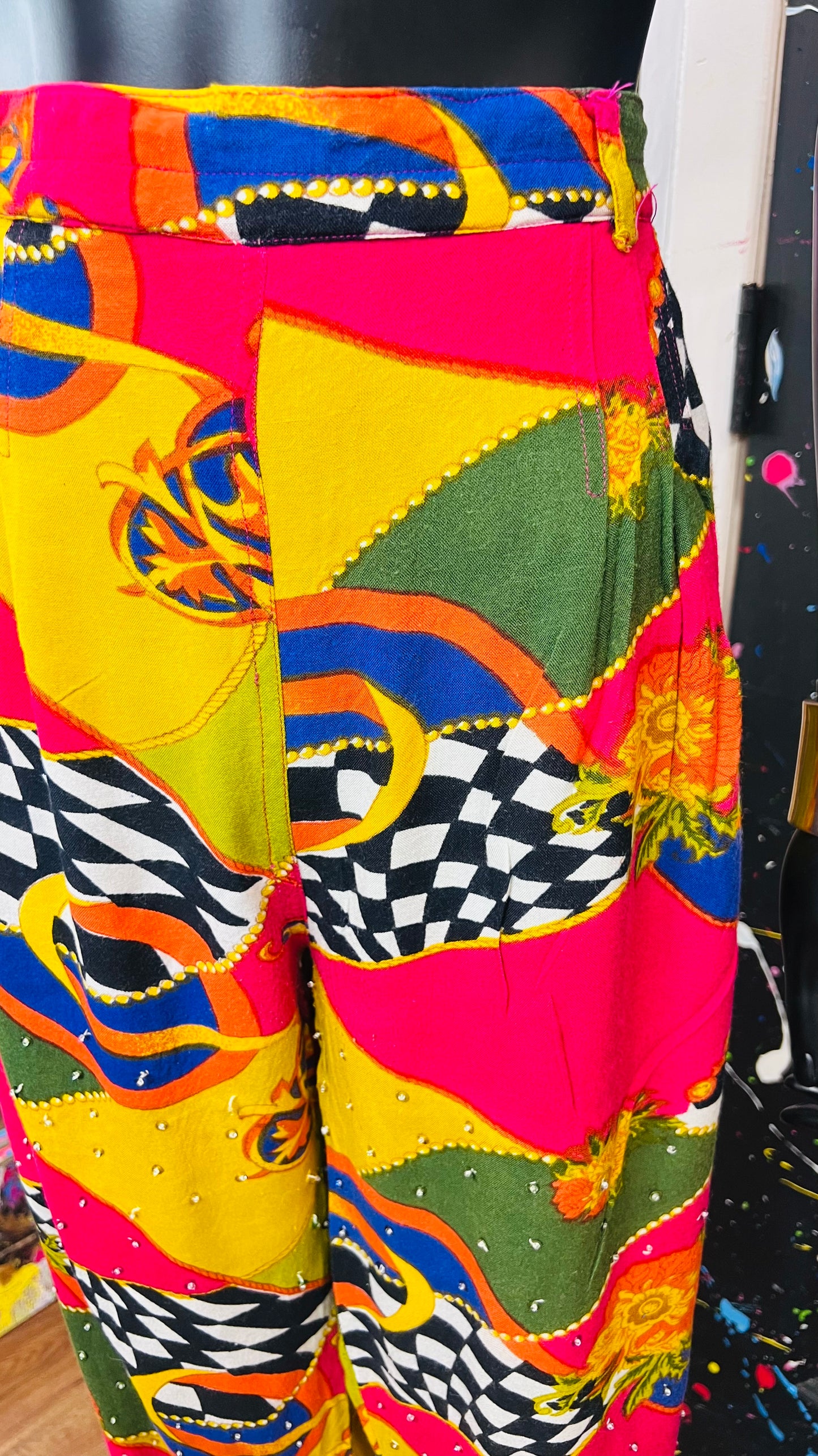 Vintage 90’s Rayon Pants (14)