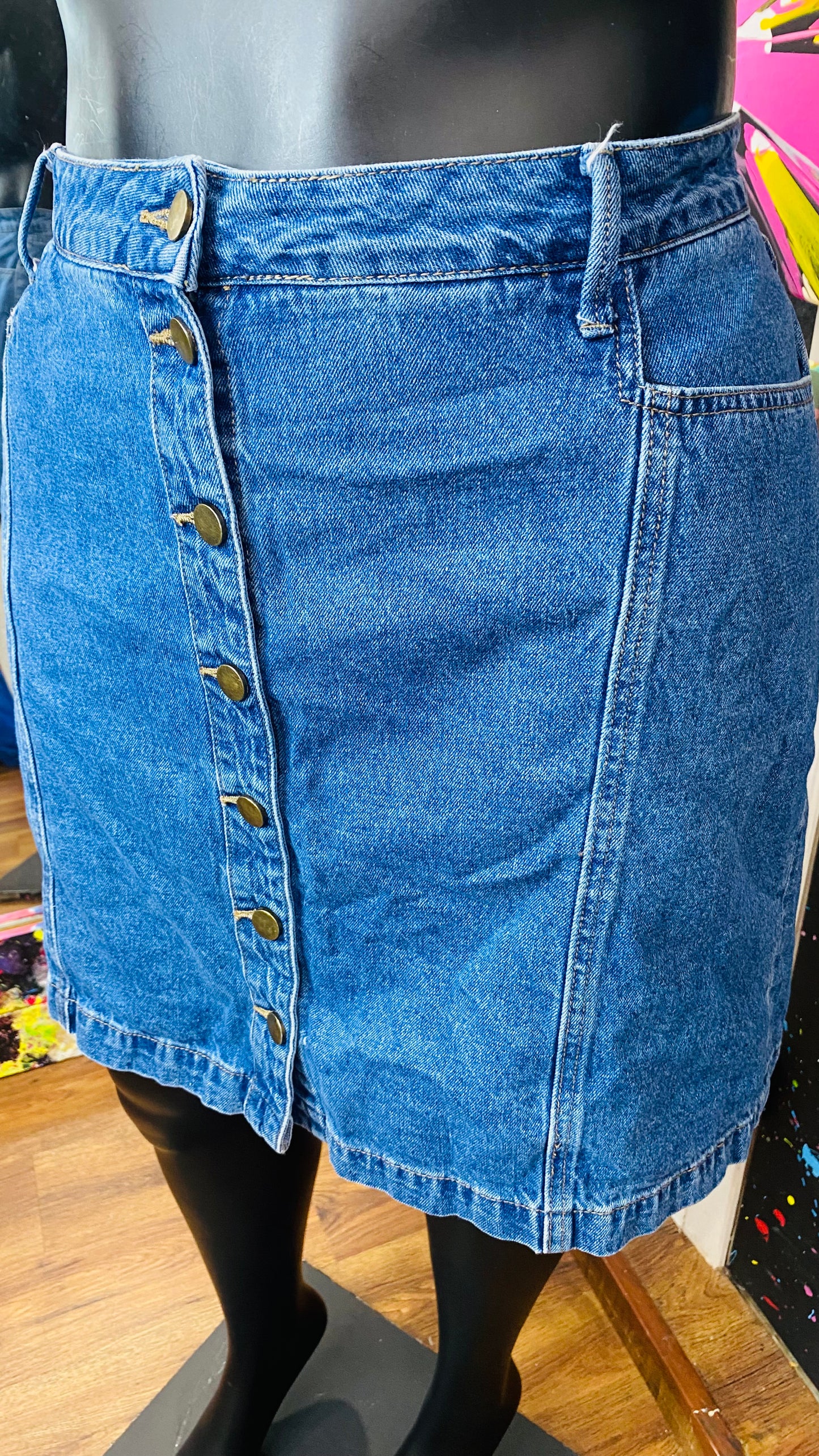 Denim Skirt (20W)