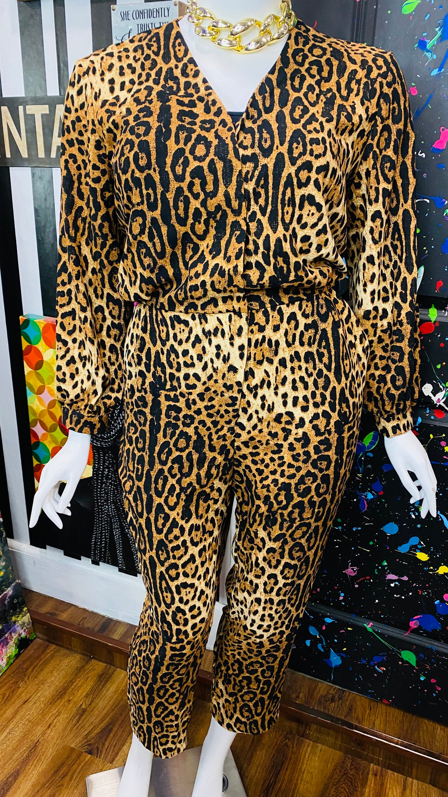 Animal Print Jumpsuit (20)