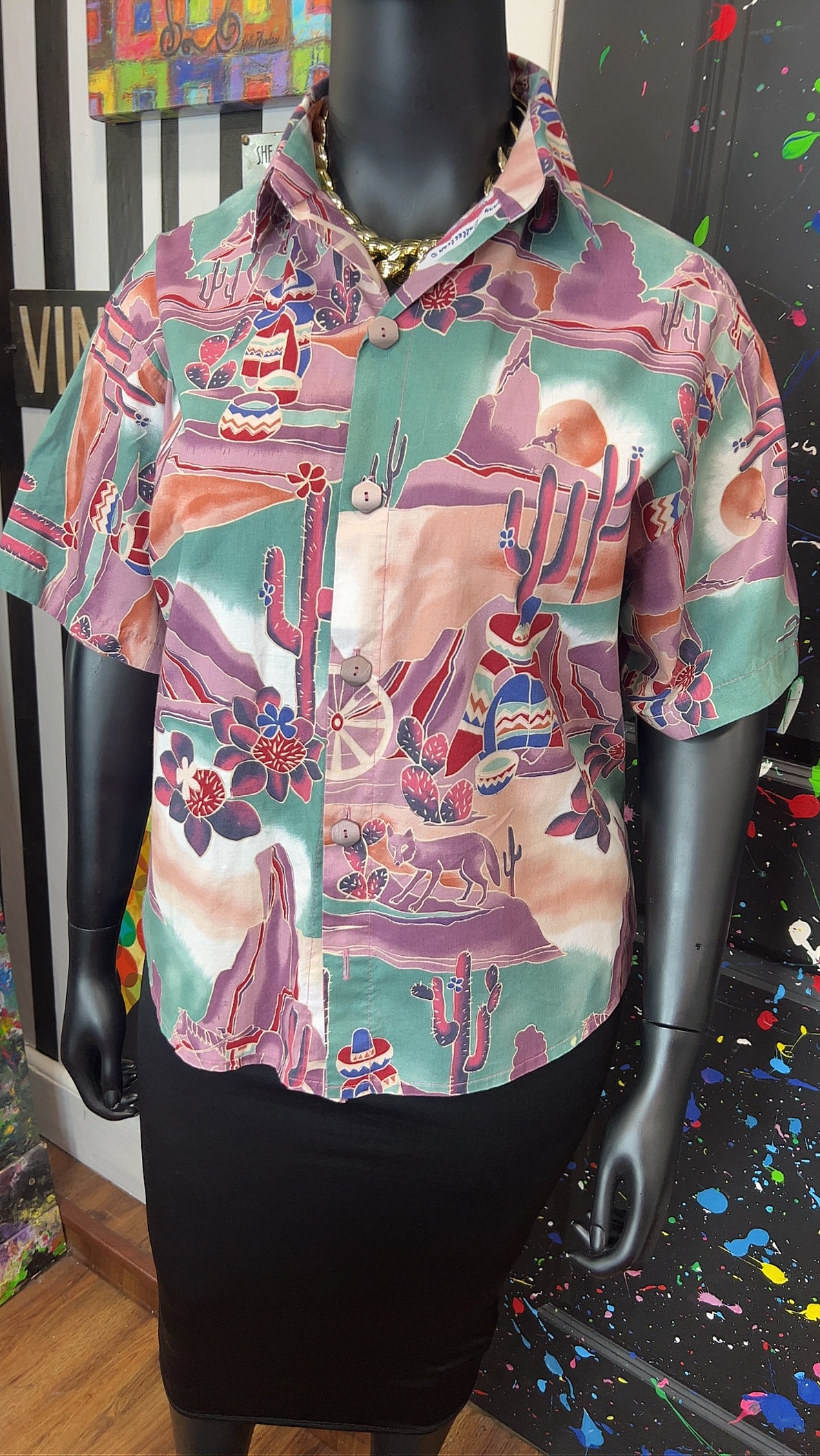 Vintage Western Blouse (18)