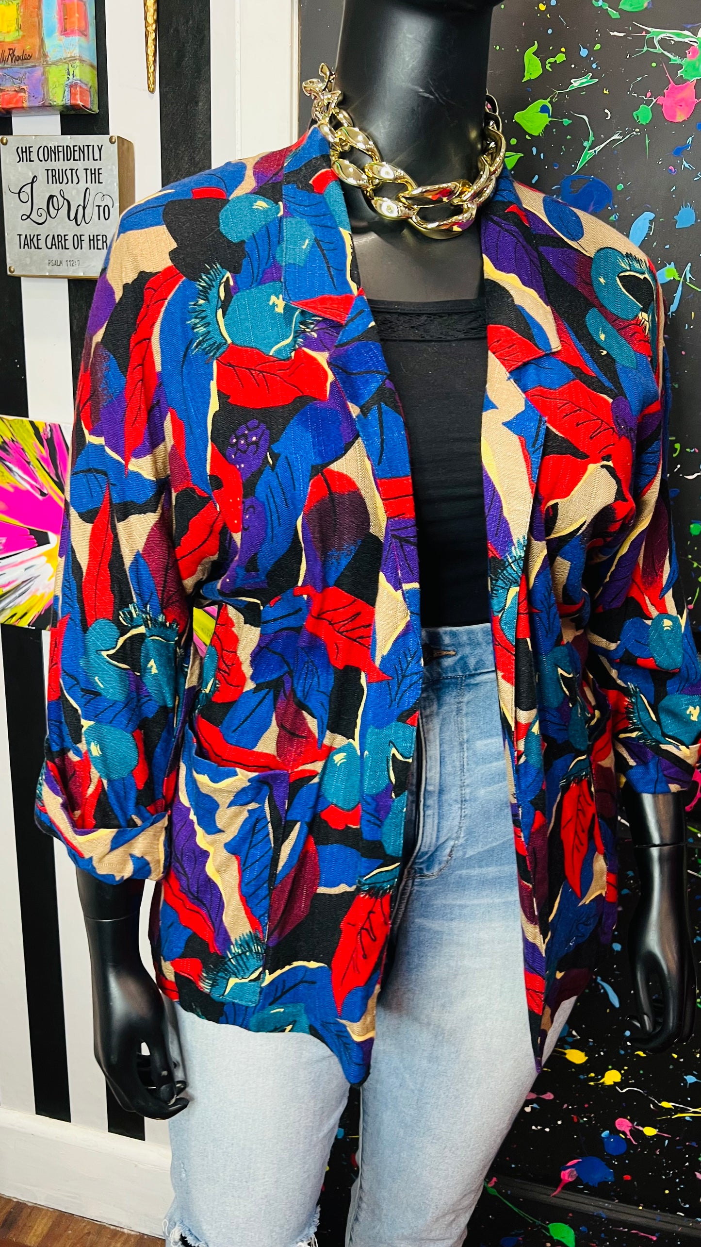 Vintage Abstract Requirements Blazer (14)