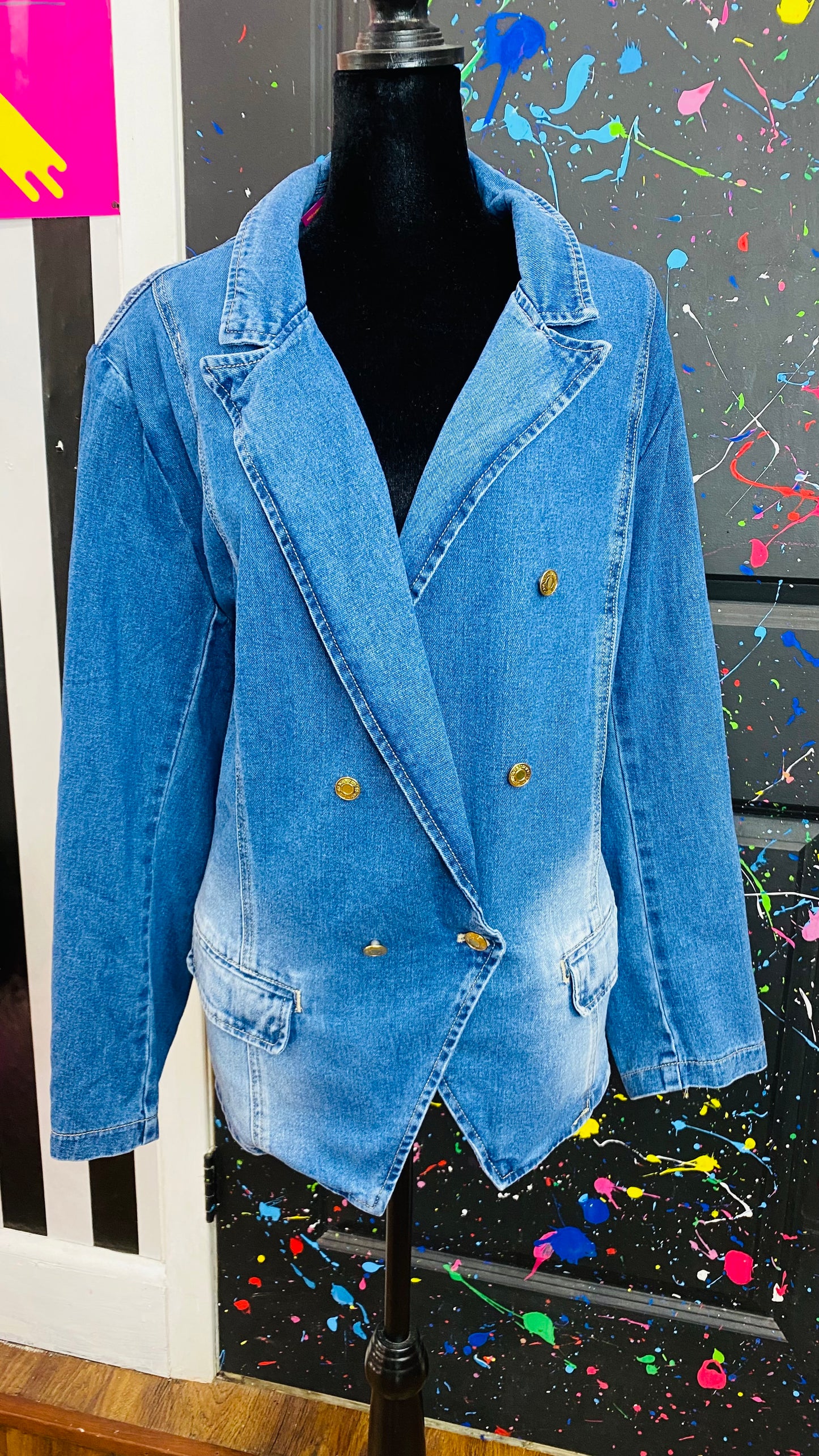 Denim Blazer