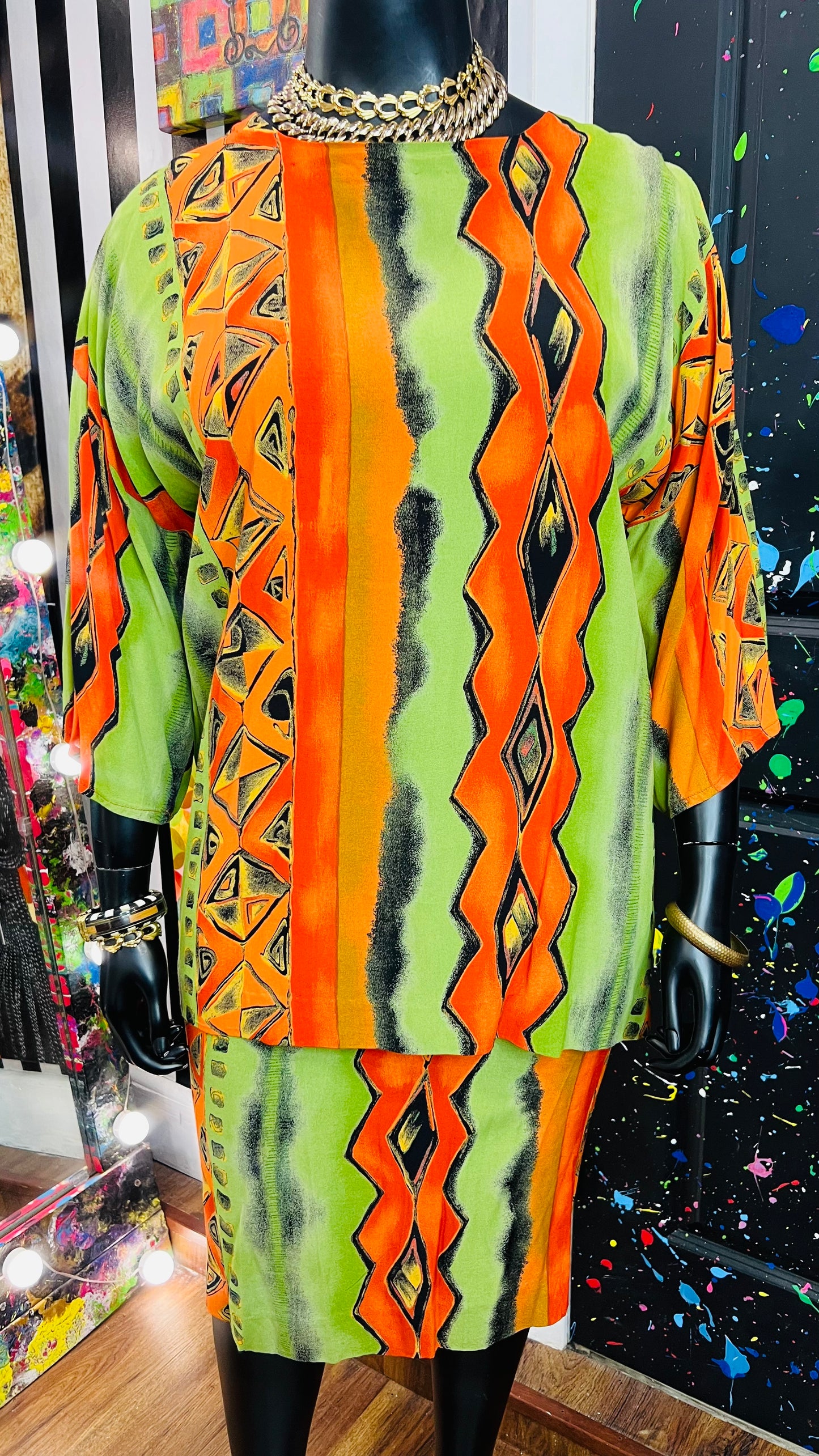Vintage Tribal Print Set (18)