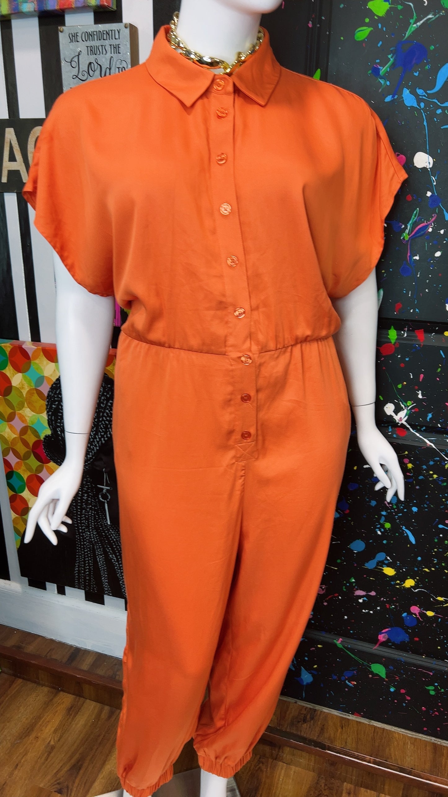 Eloquii Orange Jumpsuit (24)
