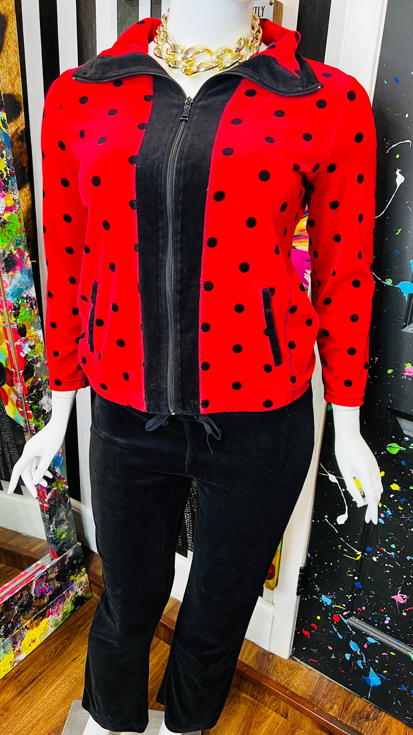 Vintage Pants Velour Set (14/16)