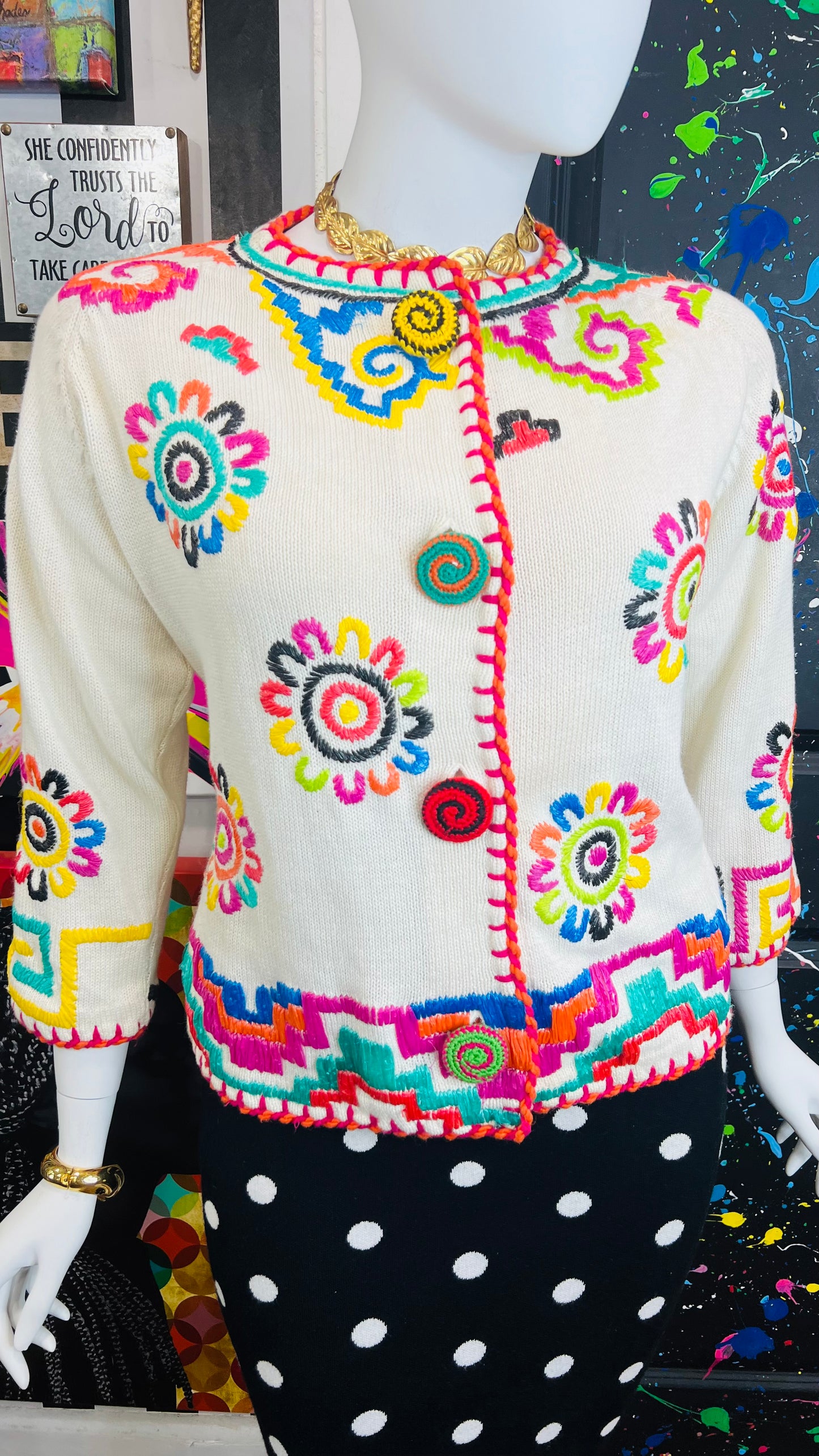 Vintage Michael Simon Sweater (18)