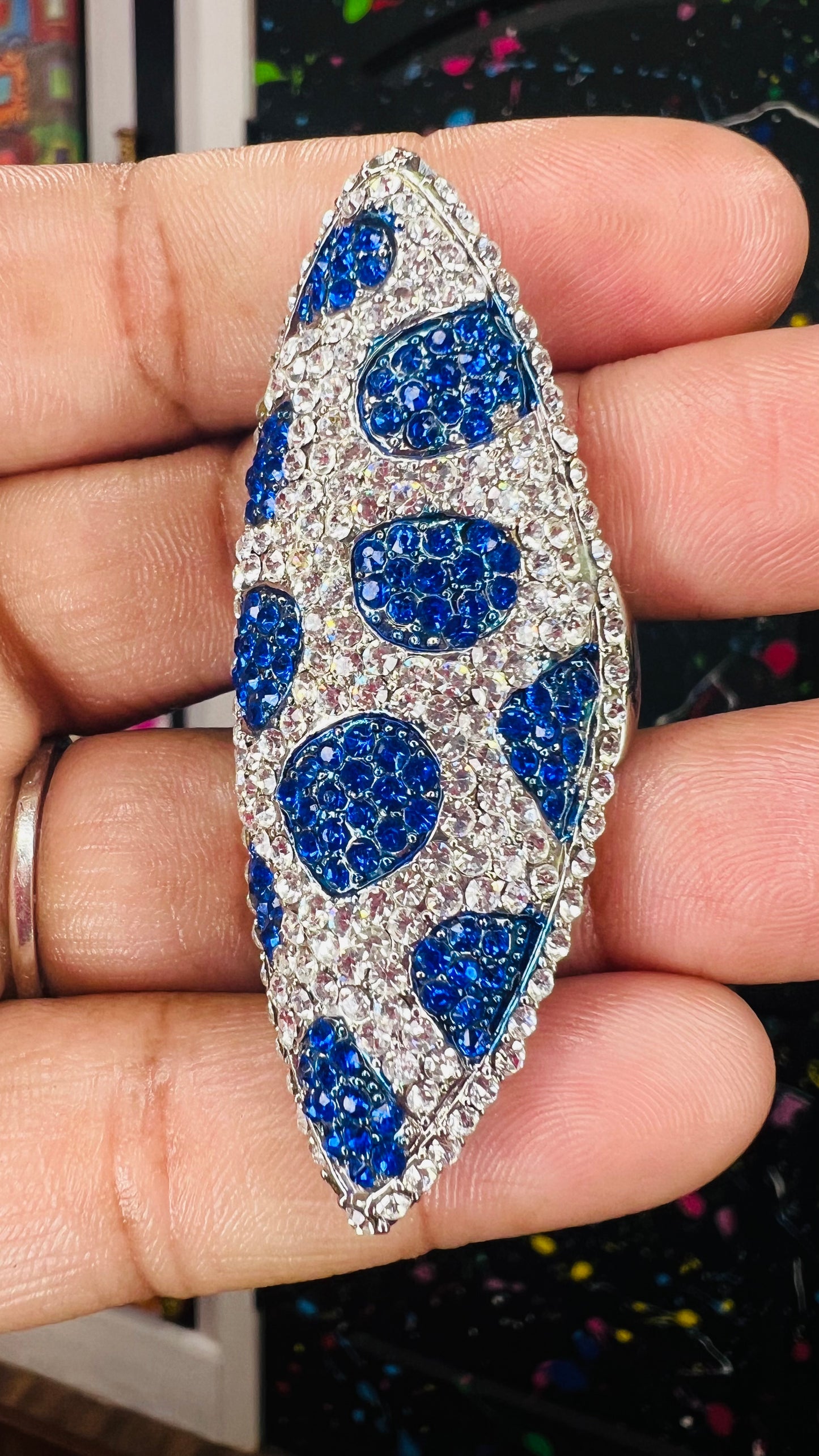 Blue Jewel Ring
