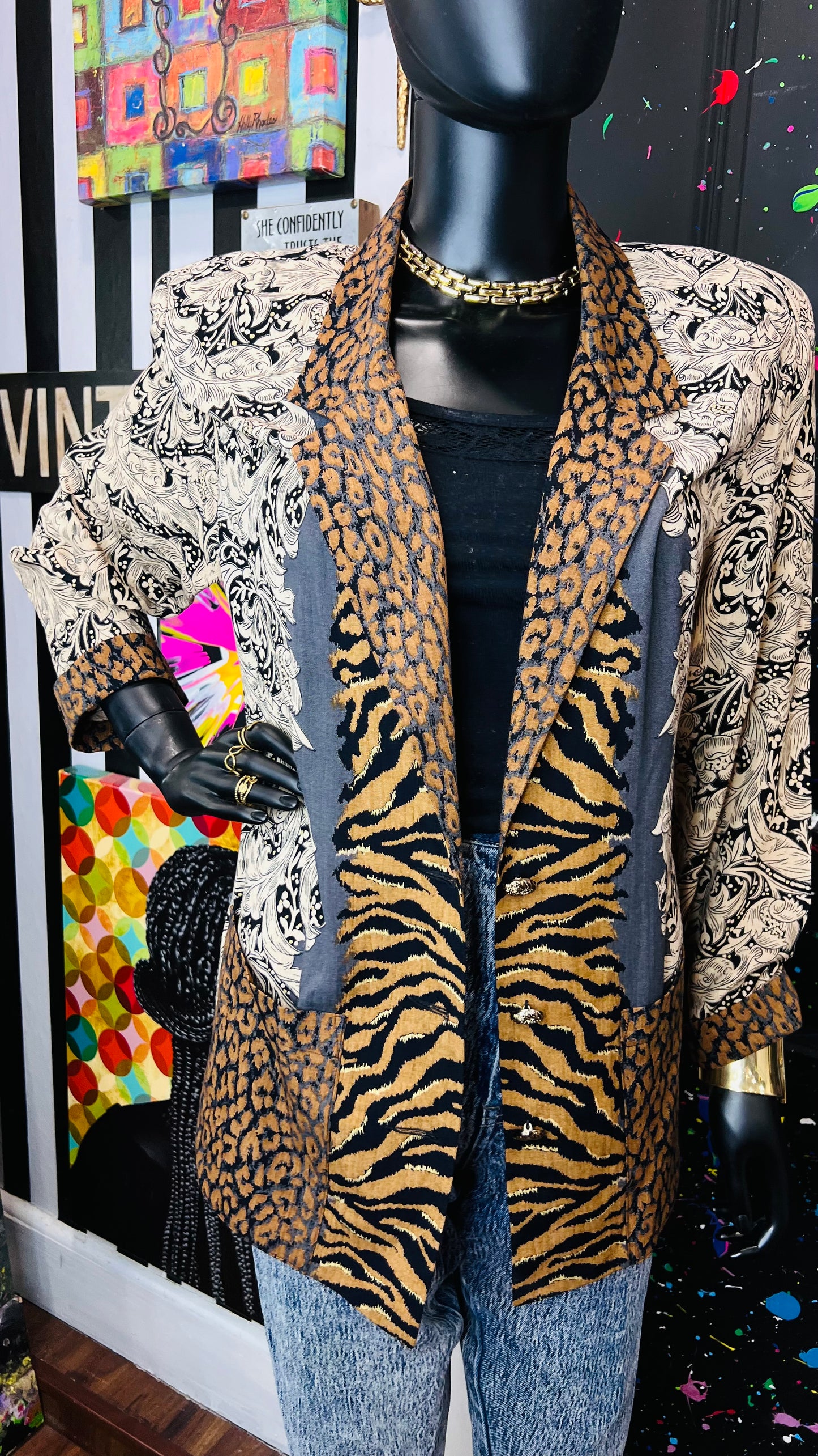 Vintage Carole Little Blazer (12/14)