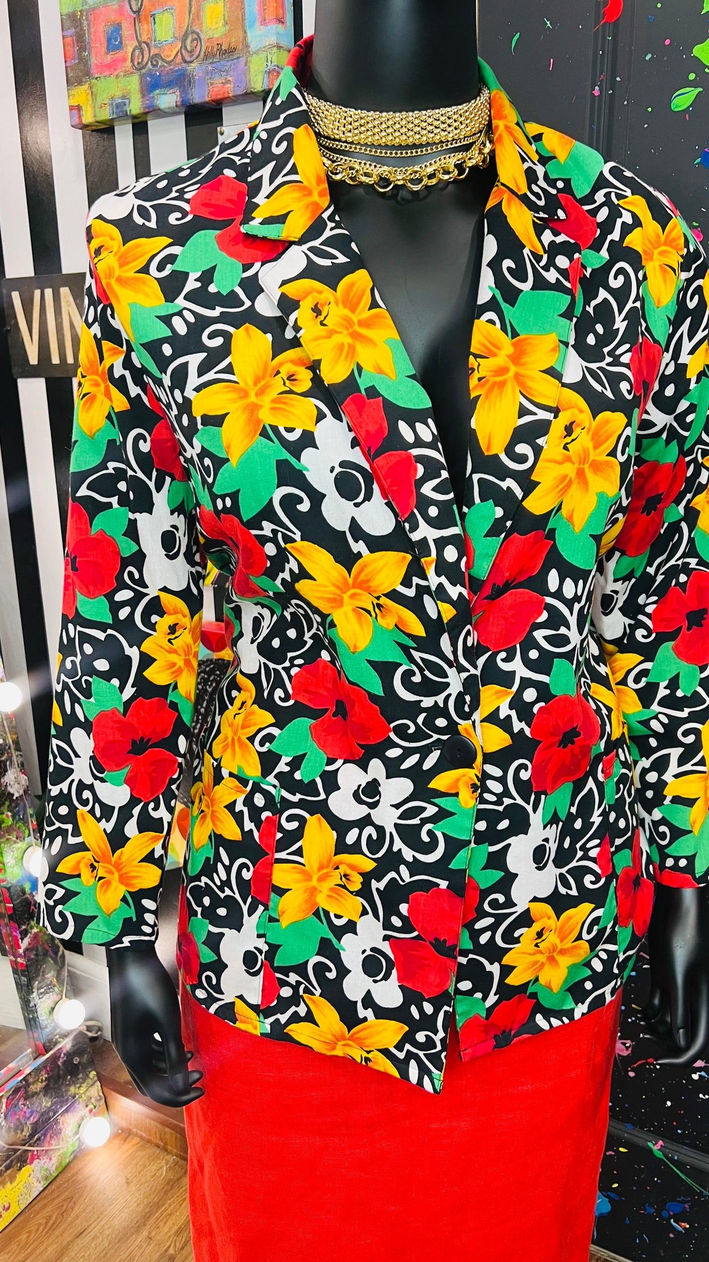 Vintage Cotton Single Stitch Blazer (16)