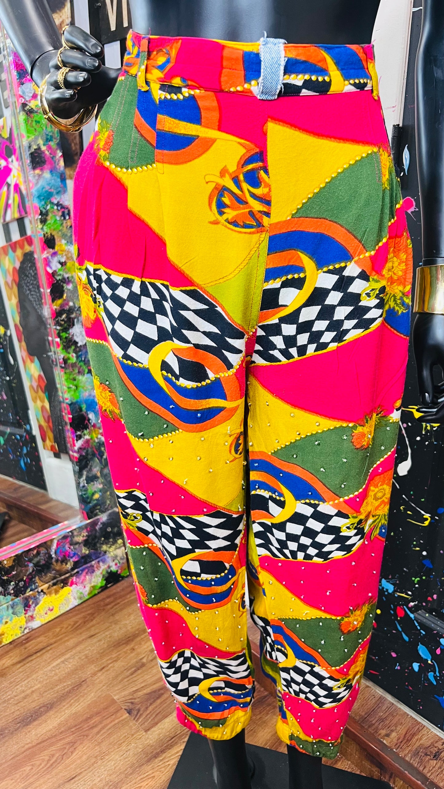 Vintage 90’s Rayon Pants (14)