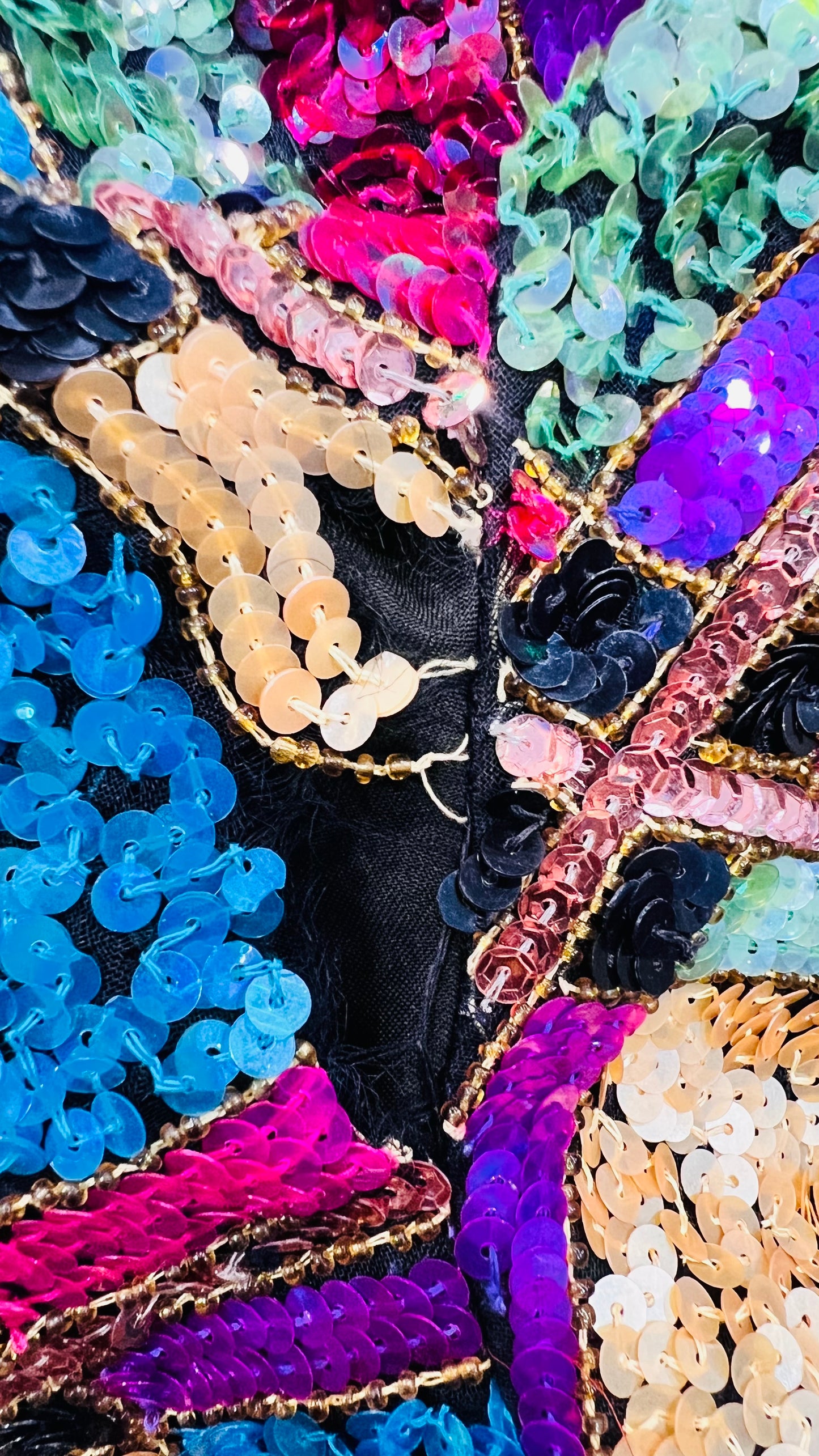 Vintage Sequin & Silk Blazer (12)
