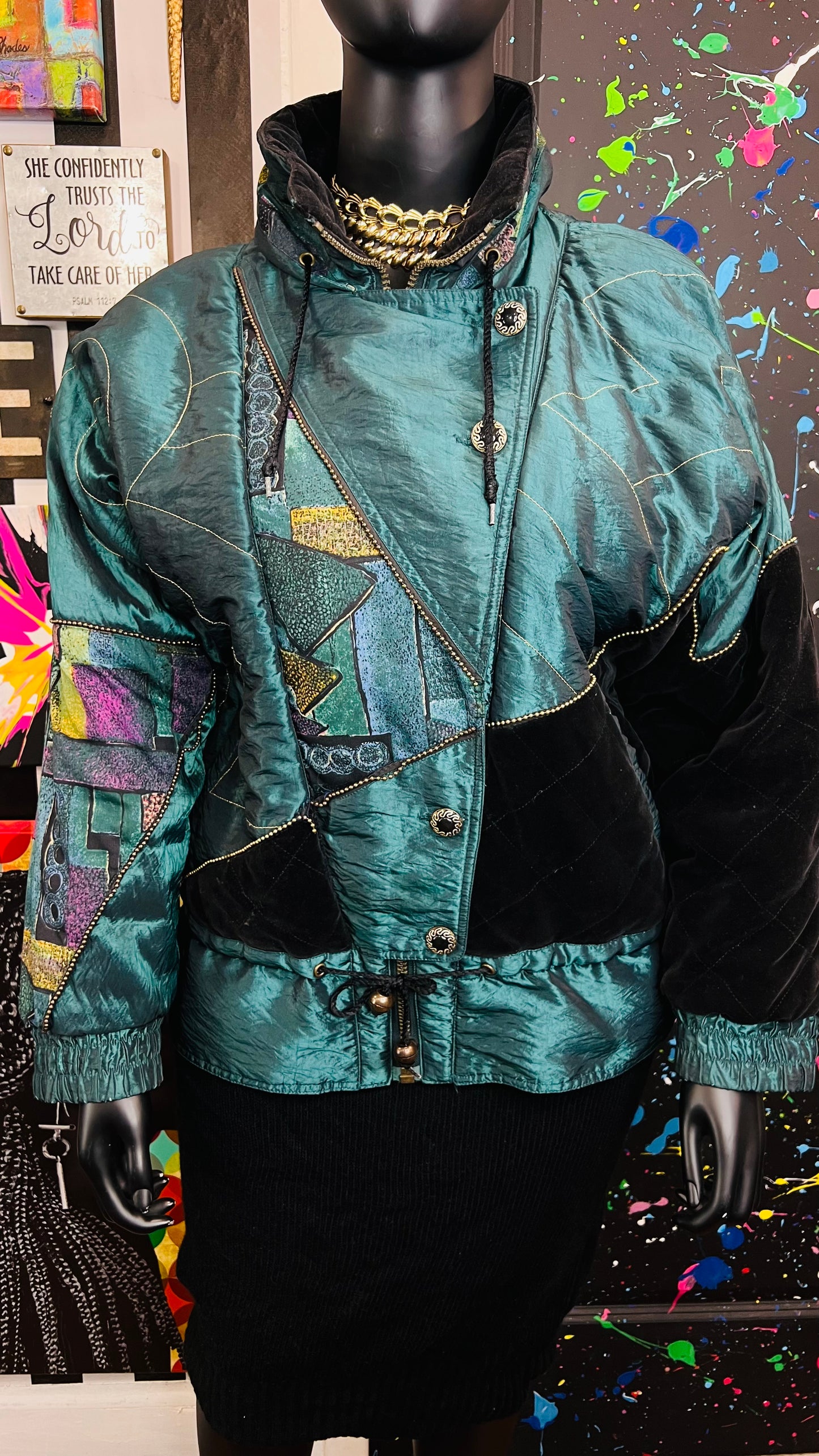 Vintage Mulberry Street Puffer Coat (20W)