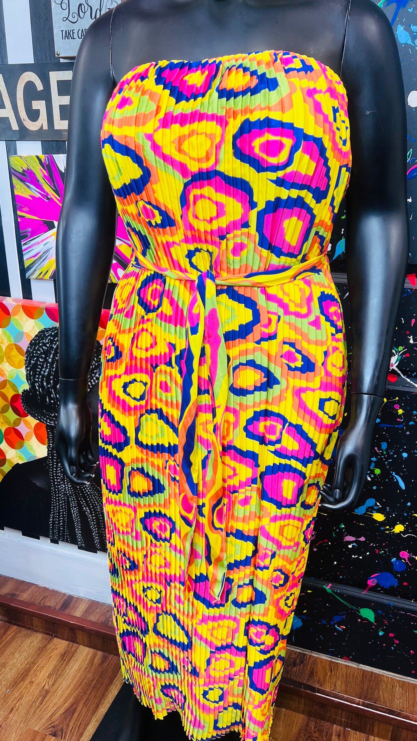 Lane Bryant Accordion Tube Dress -New w/ Tags (22/24)