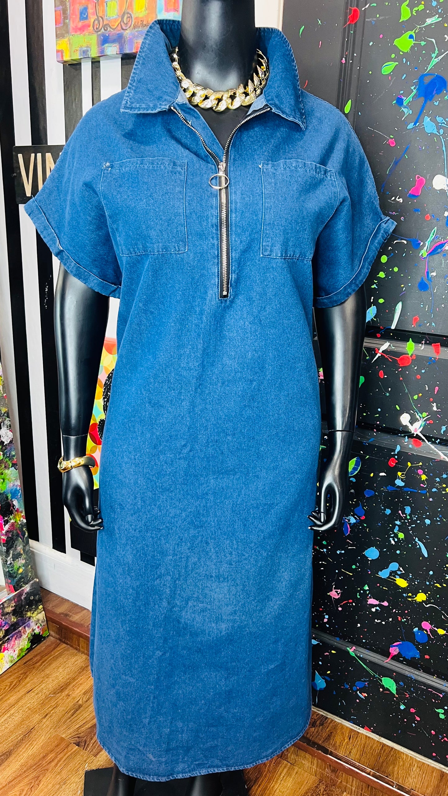Y2K Denim Dress (18)
