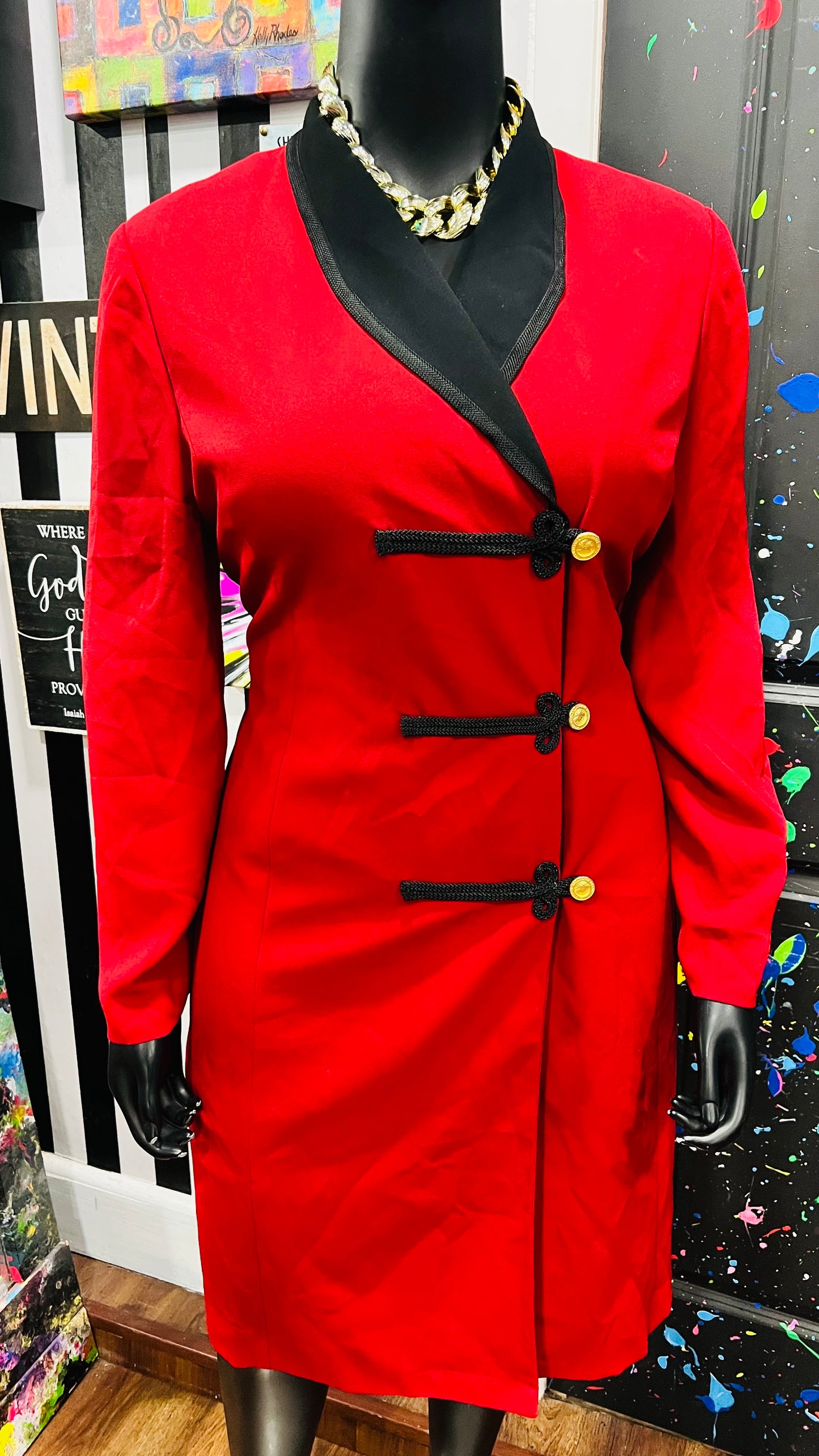 Vintage Blazer Dress (18)