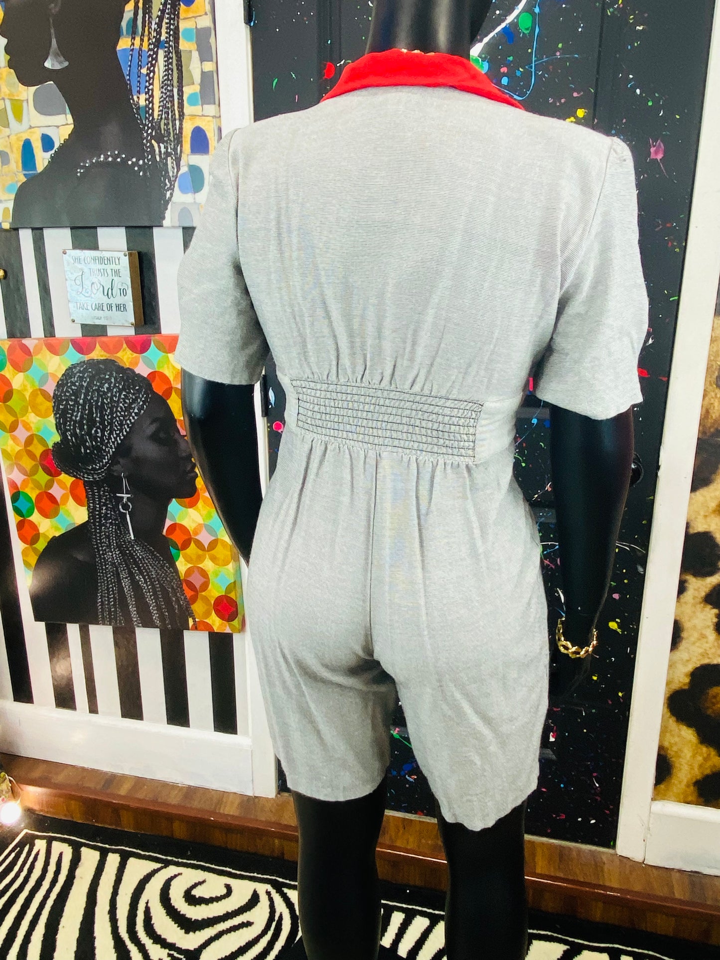 Vintage Shorts Romper