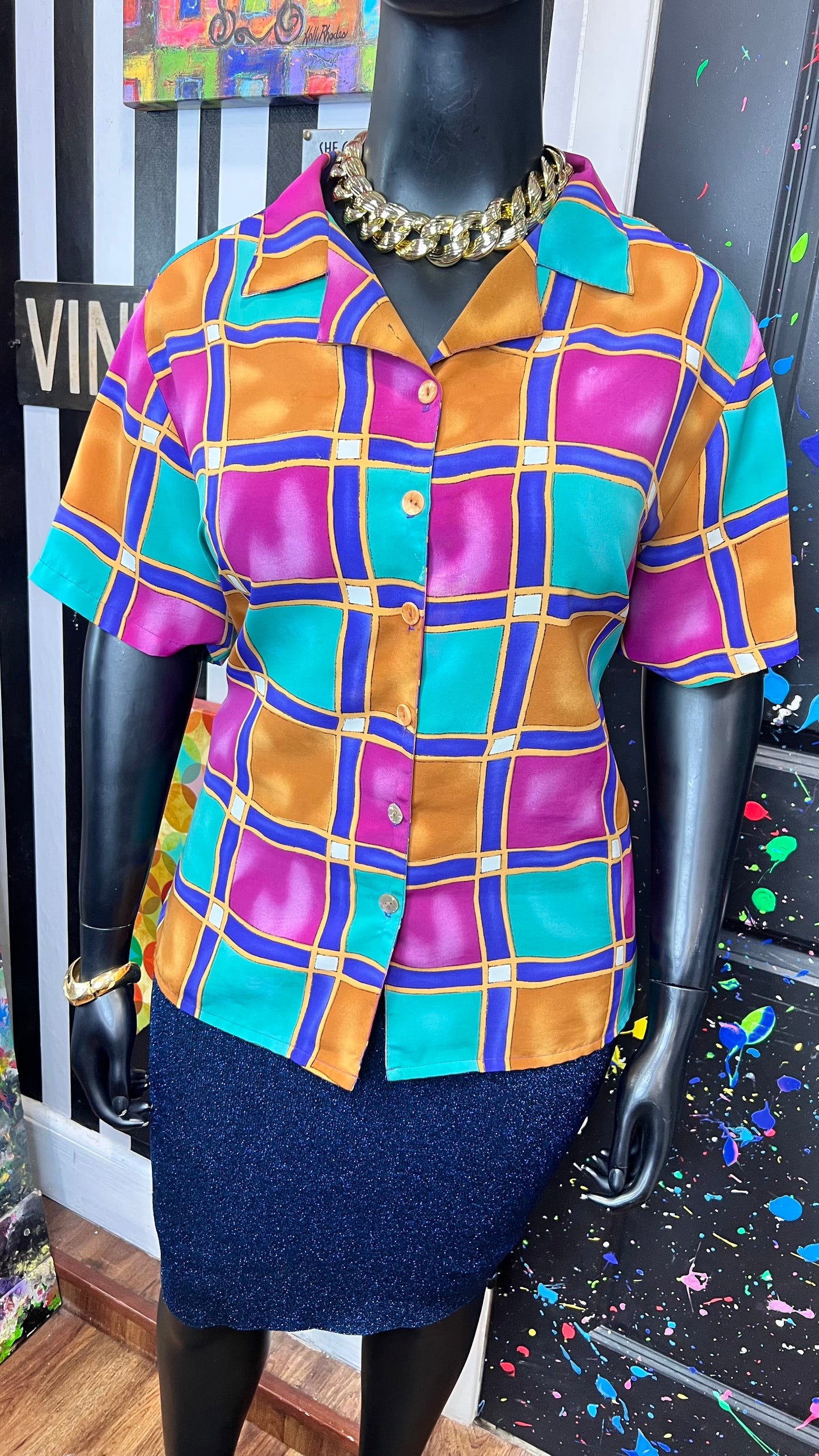 Vintage Block Blouse (20)