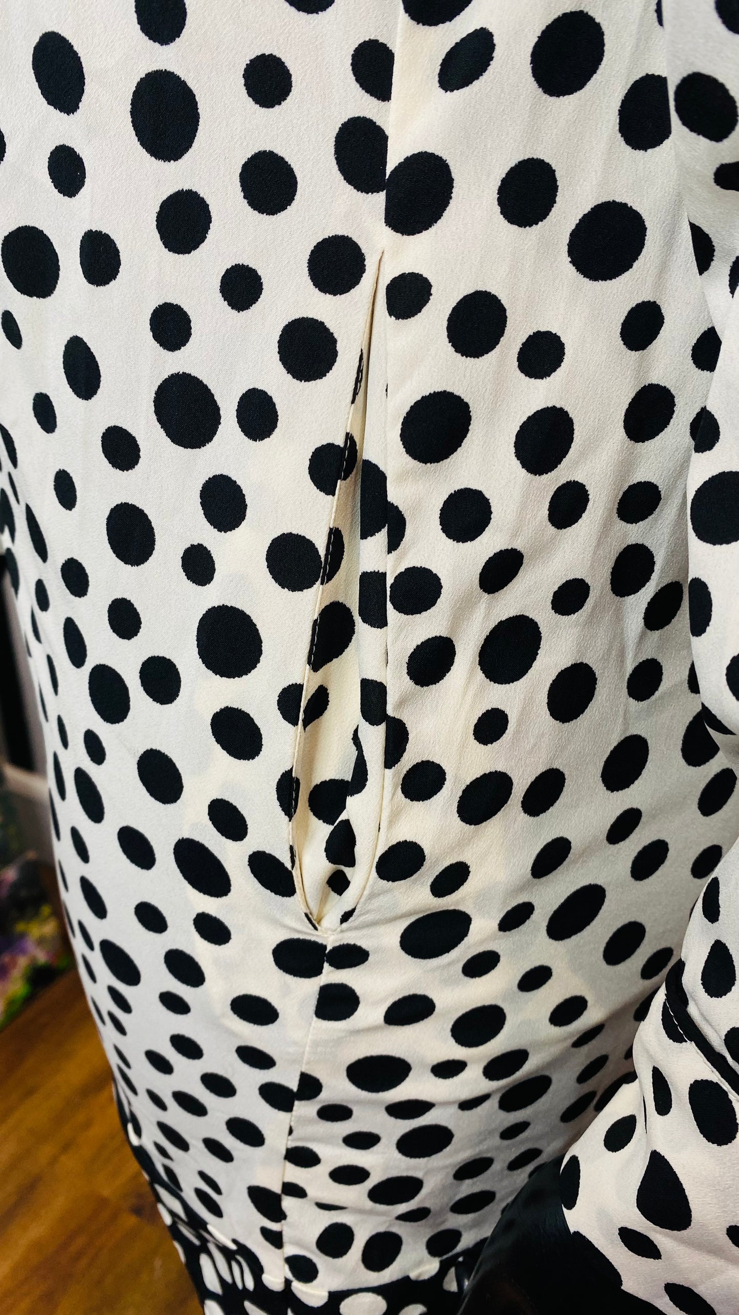 Black & White Polka Dot Blouse (16)