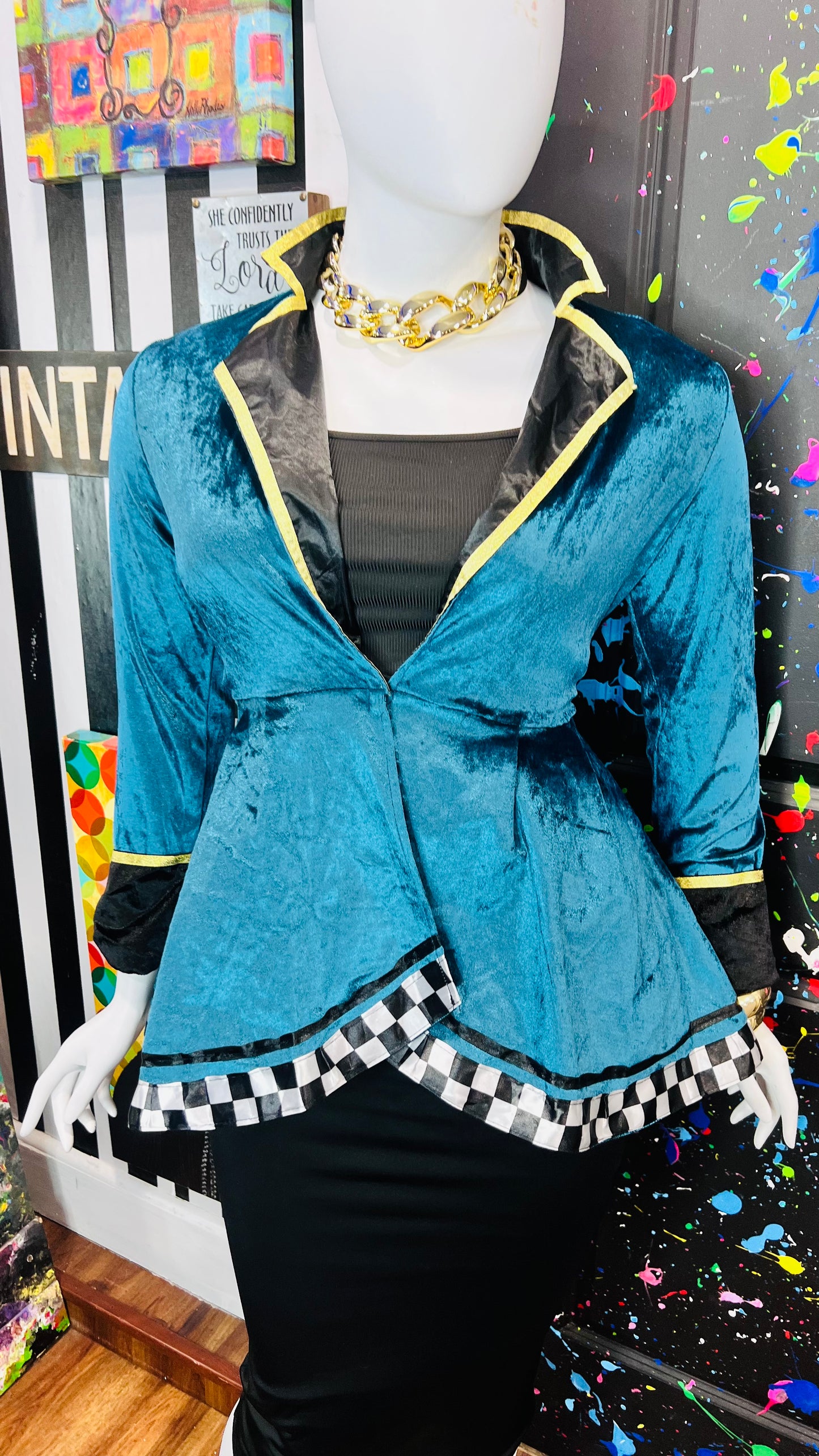 Teal & Gold Blazer (16)