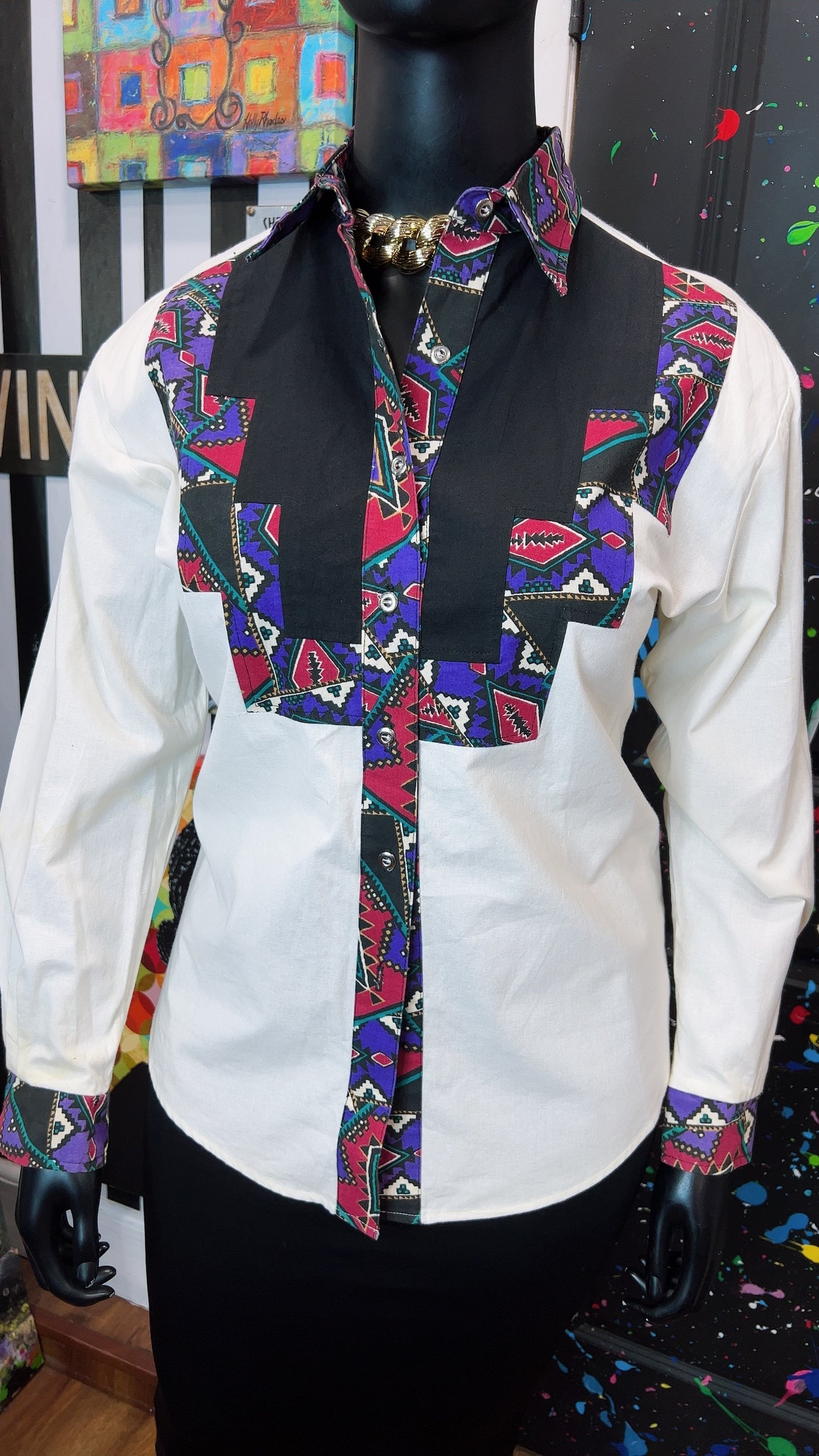 Vintage Western Blouse (18)