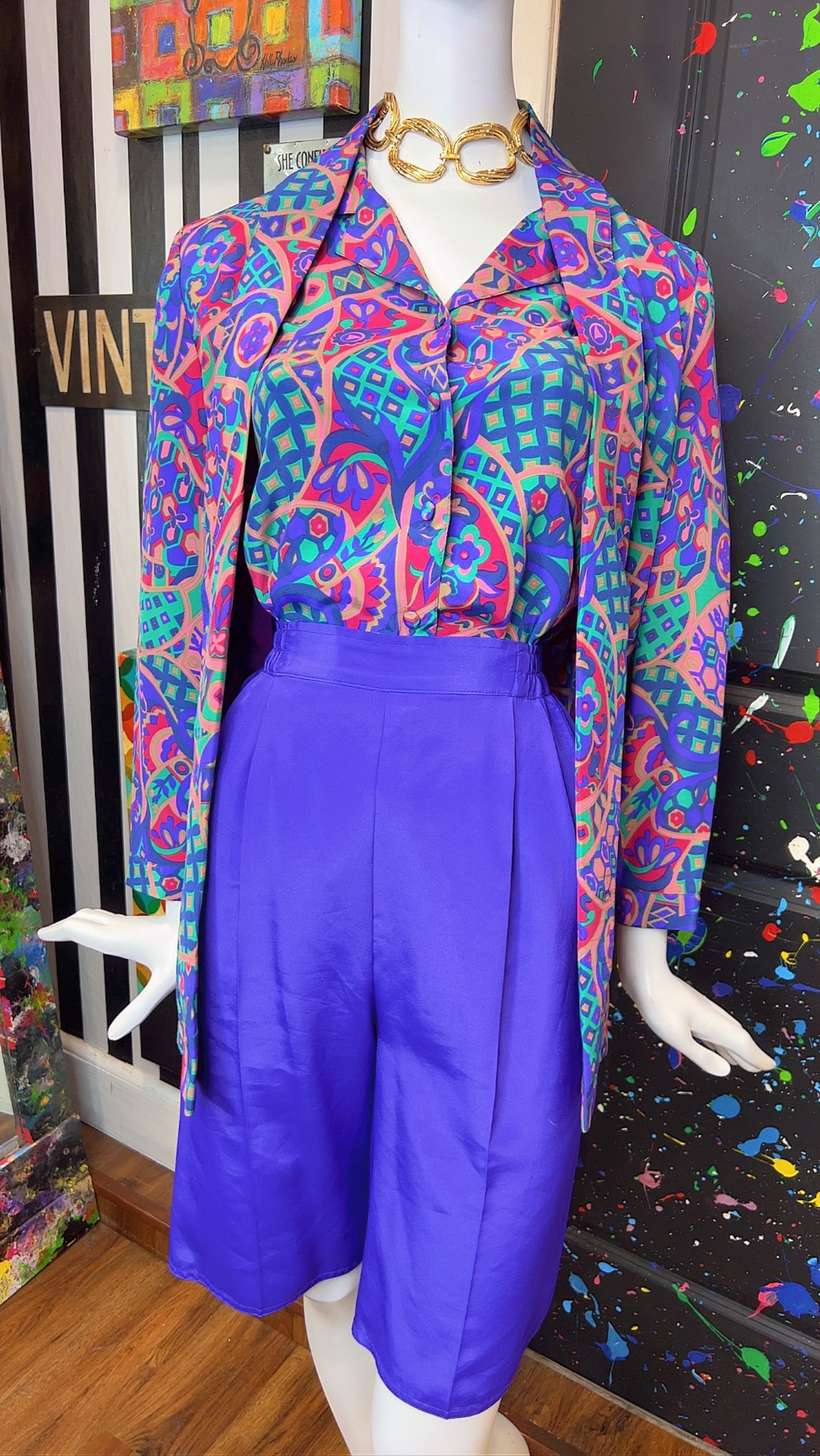 Vintage Three Piece Shorts Set (12)