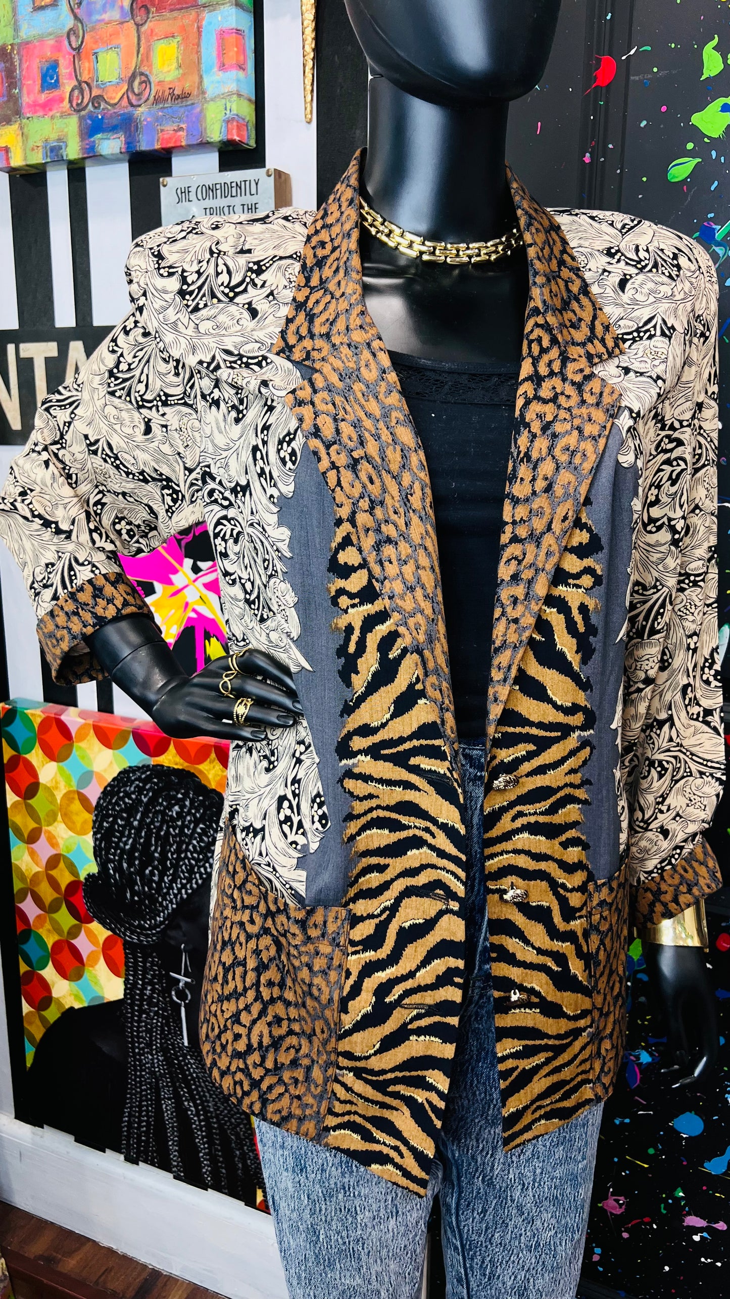 Vintage Carole Little Blazer (12/14)