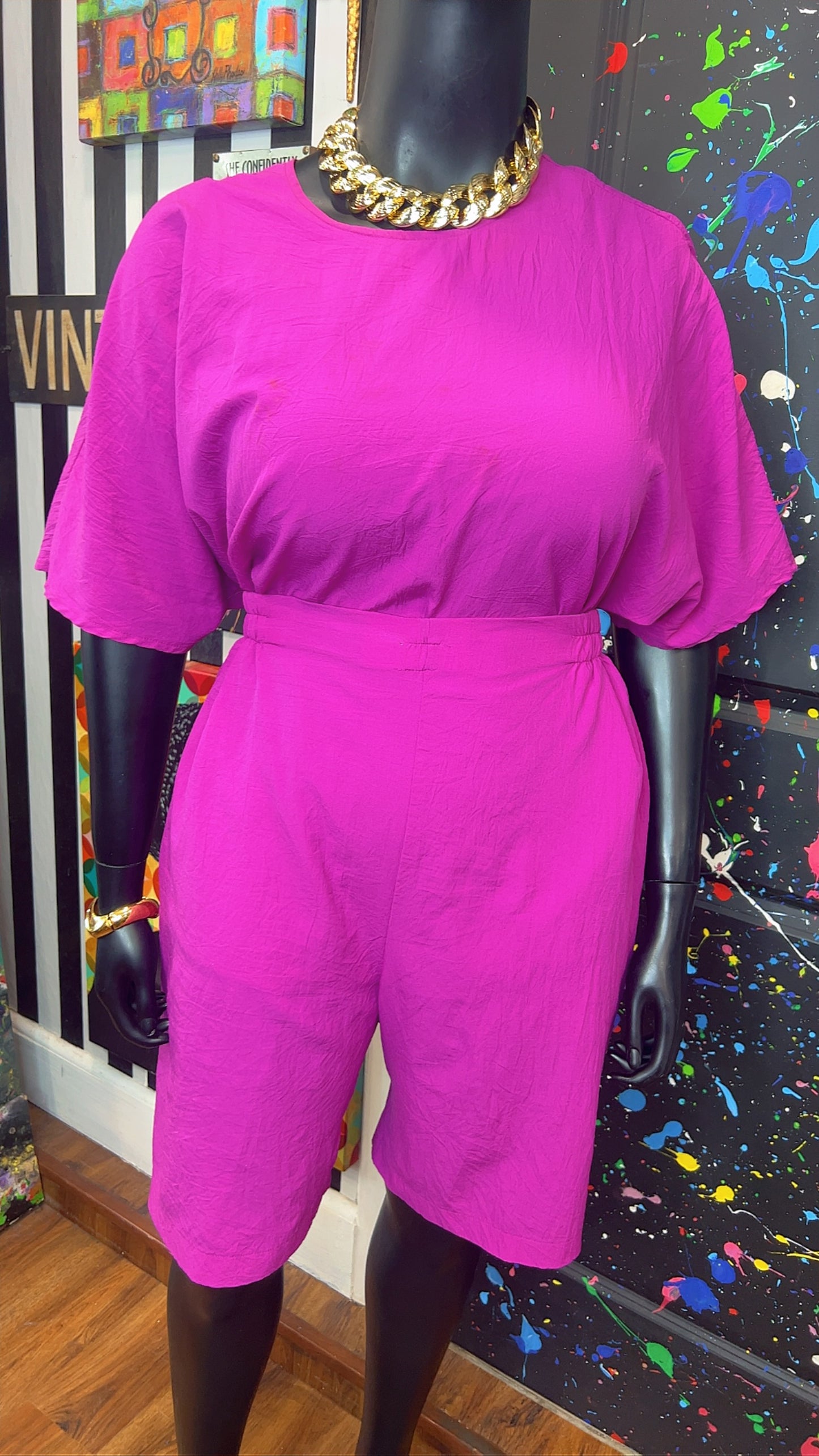 Vintage Shorts Set w/ Matching Duster (24W)