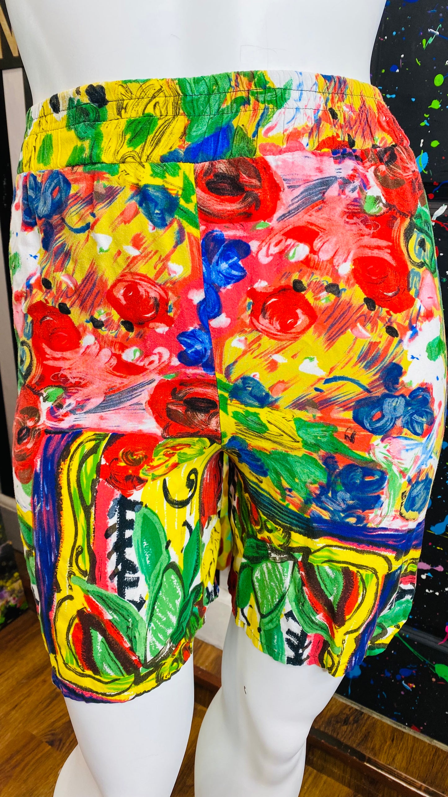 Vintage Cotton (has stretch) 90’s Shorts (16/18)
