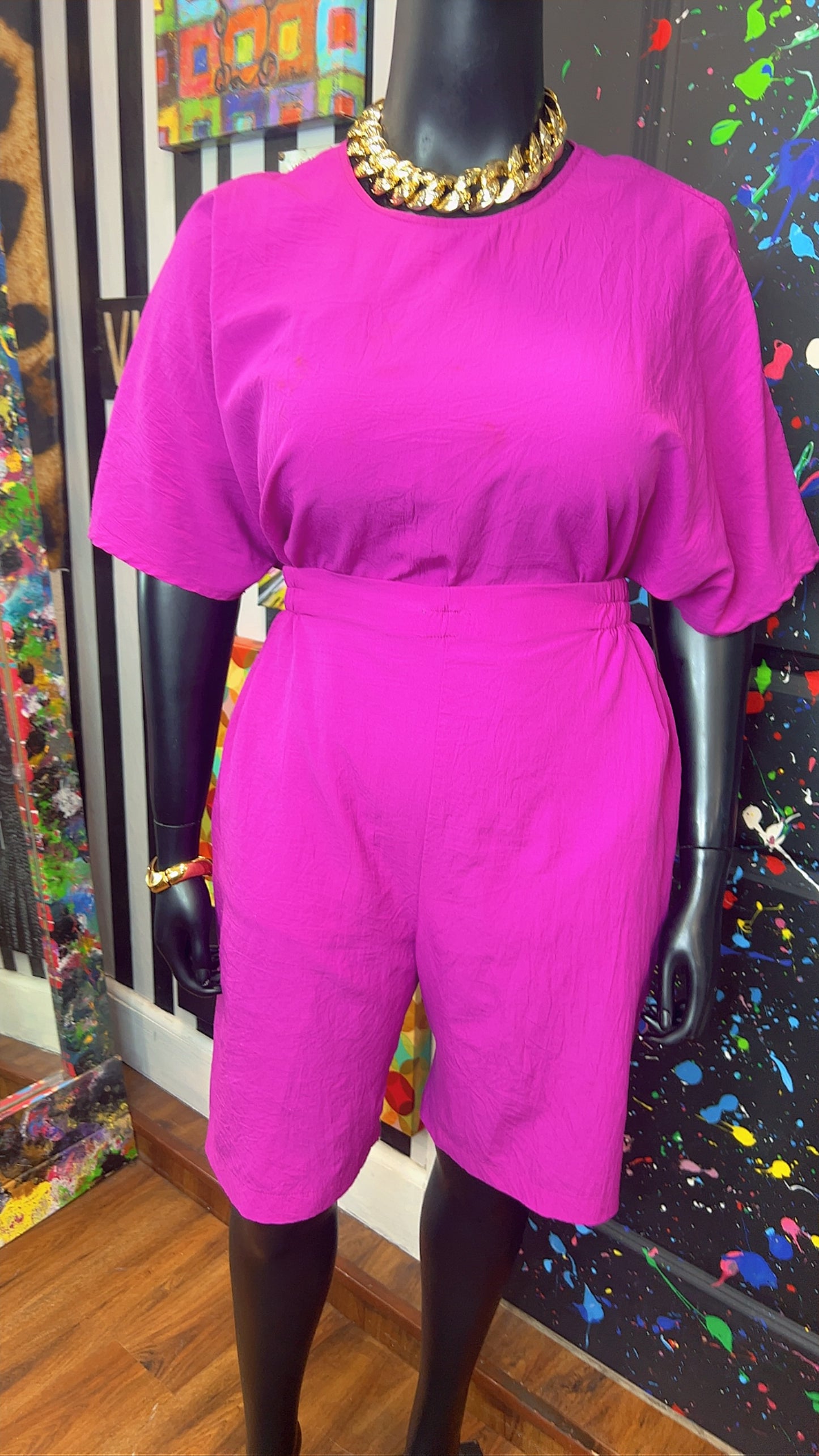 Vintage Shorts Set w/ Matching Duster (24W)