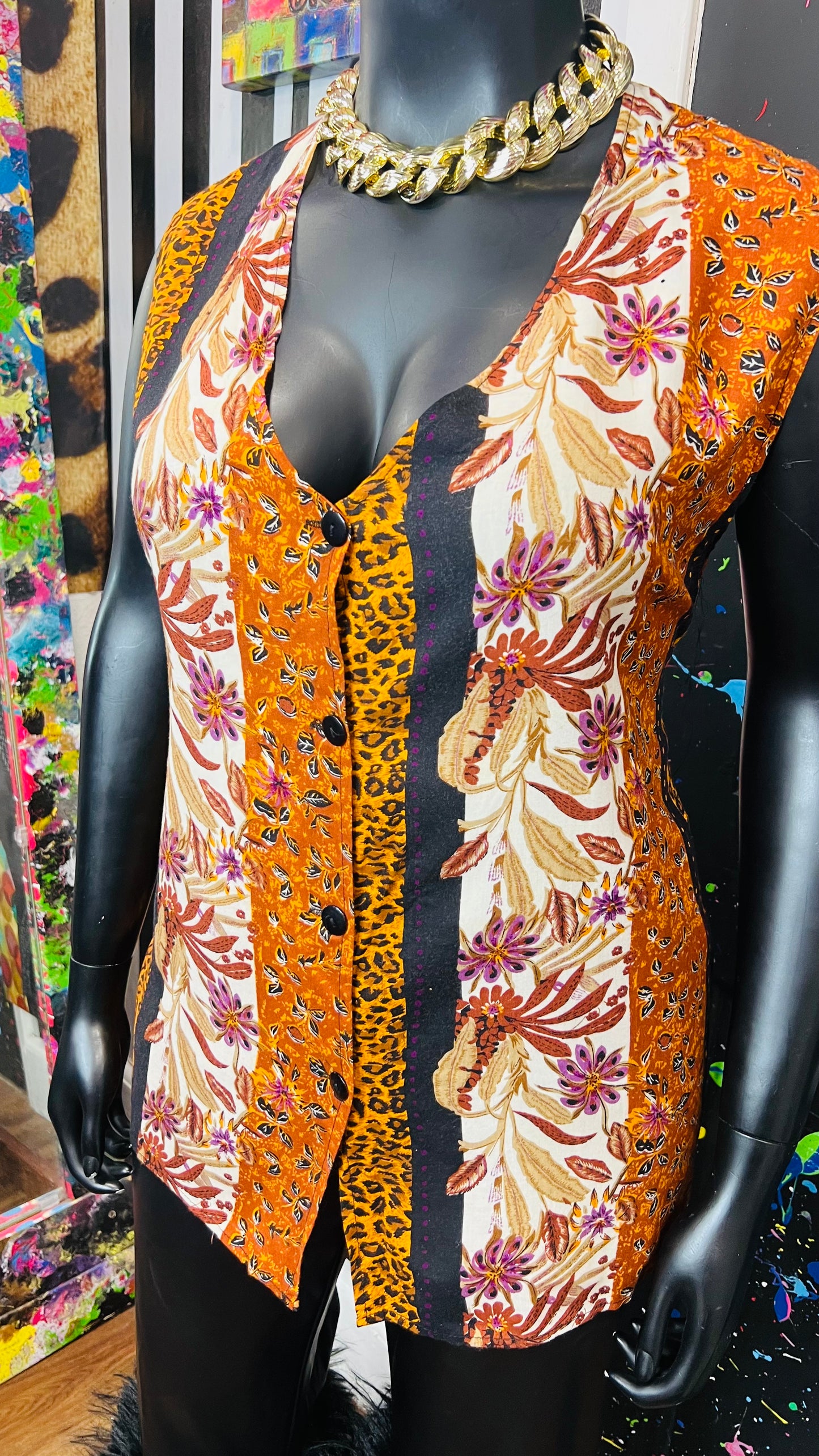 Vintage Sleeveless 90’s Blouse (24)