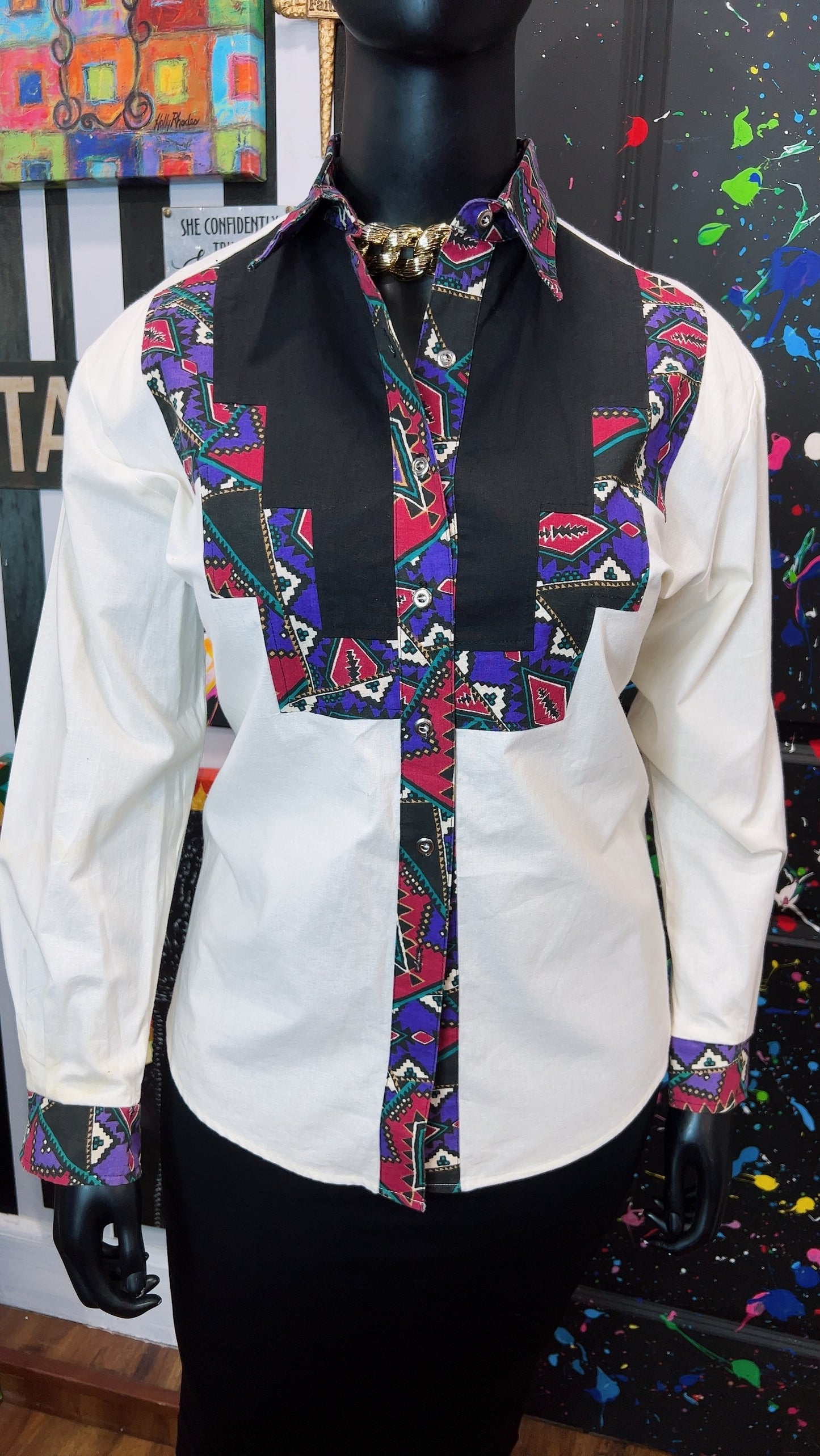 Vintage Western Blouse (18)