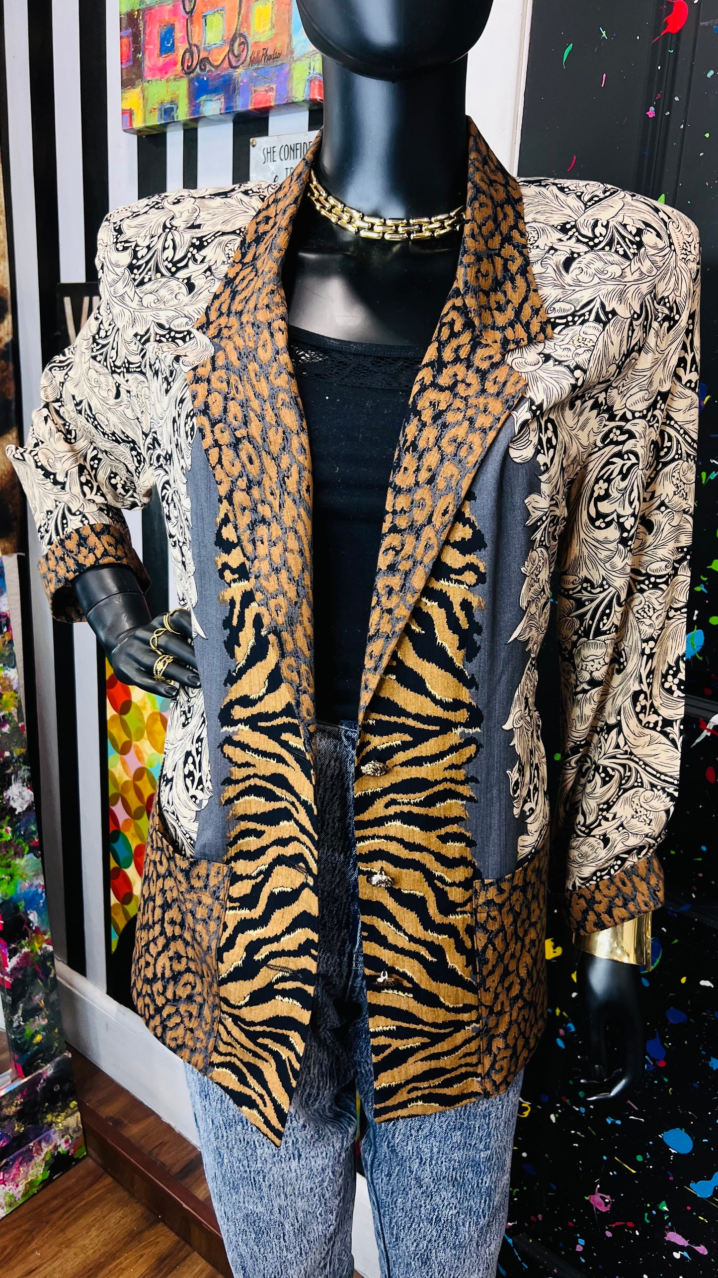 Vintage Carole Little Blazer (12/14)