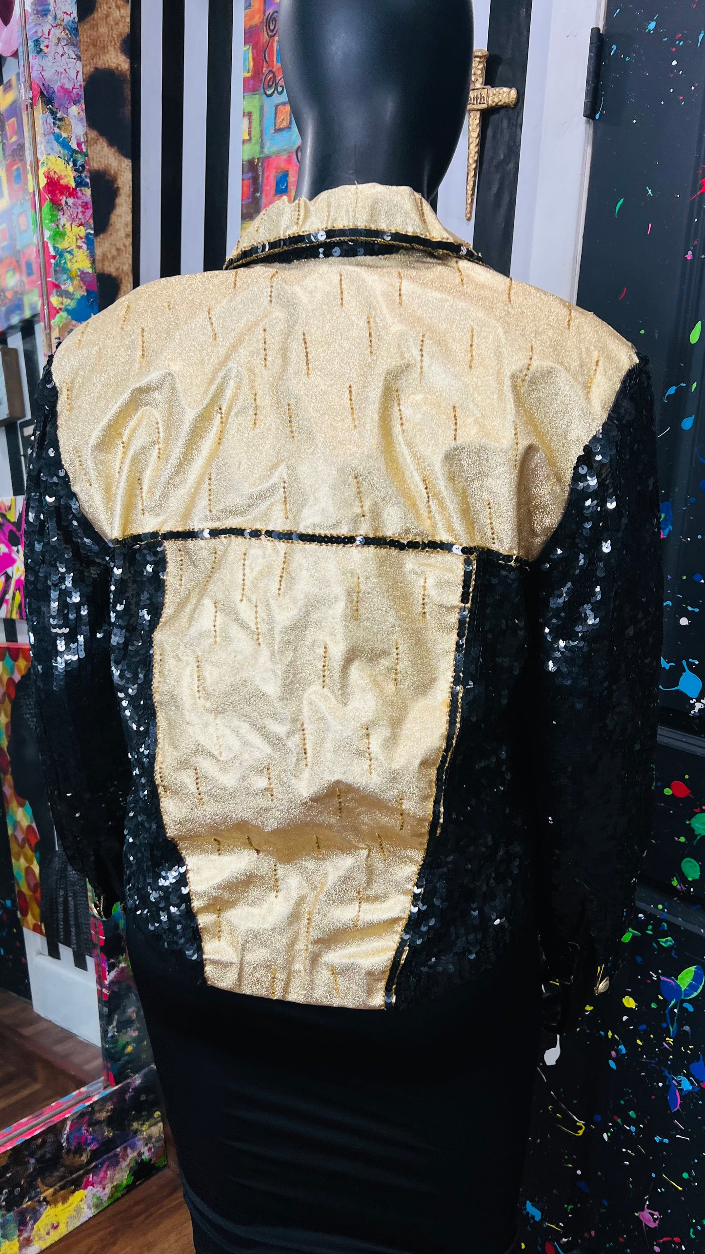 Vintage Modi Sequin Jacket (16)