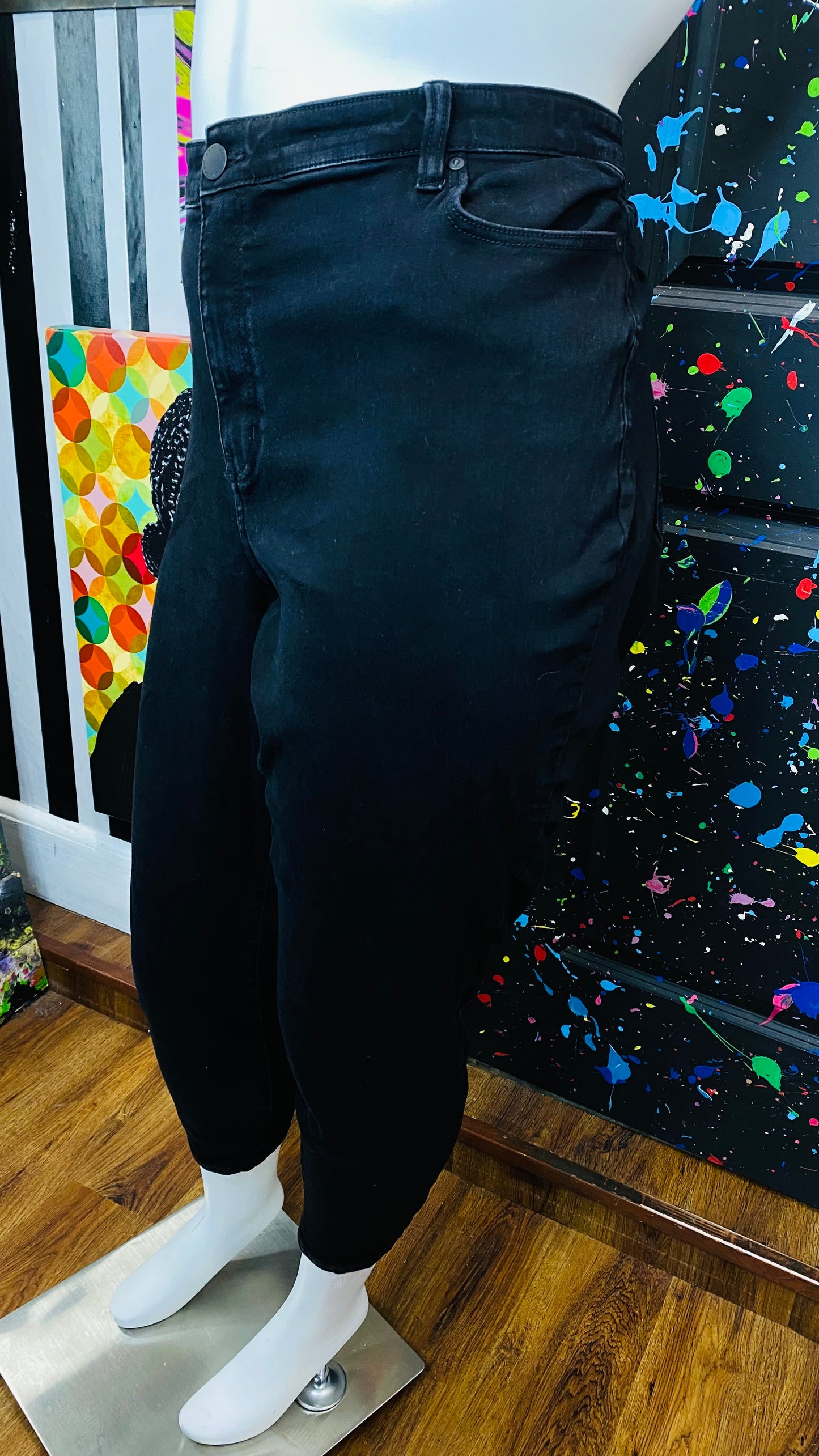 Ashley Stewart Black Jeans (26)