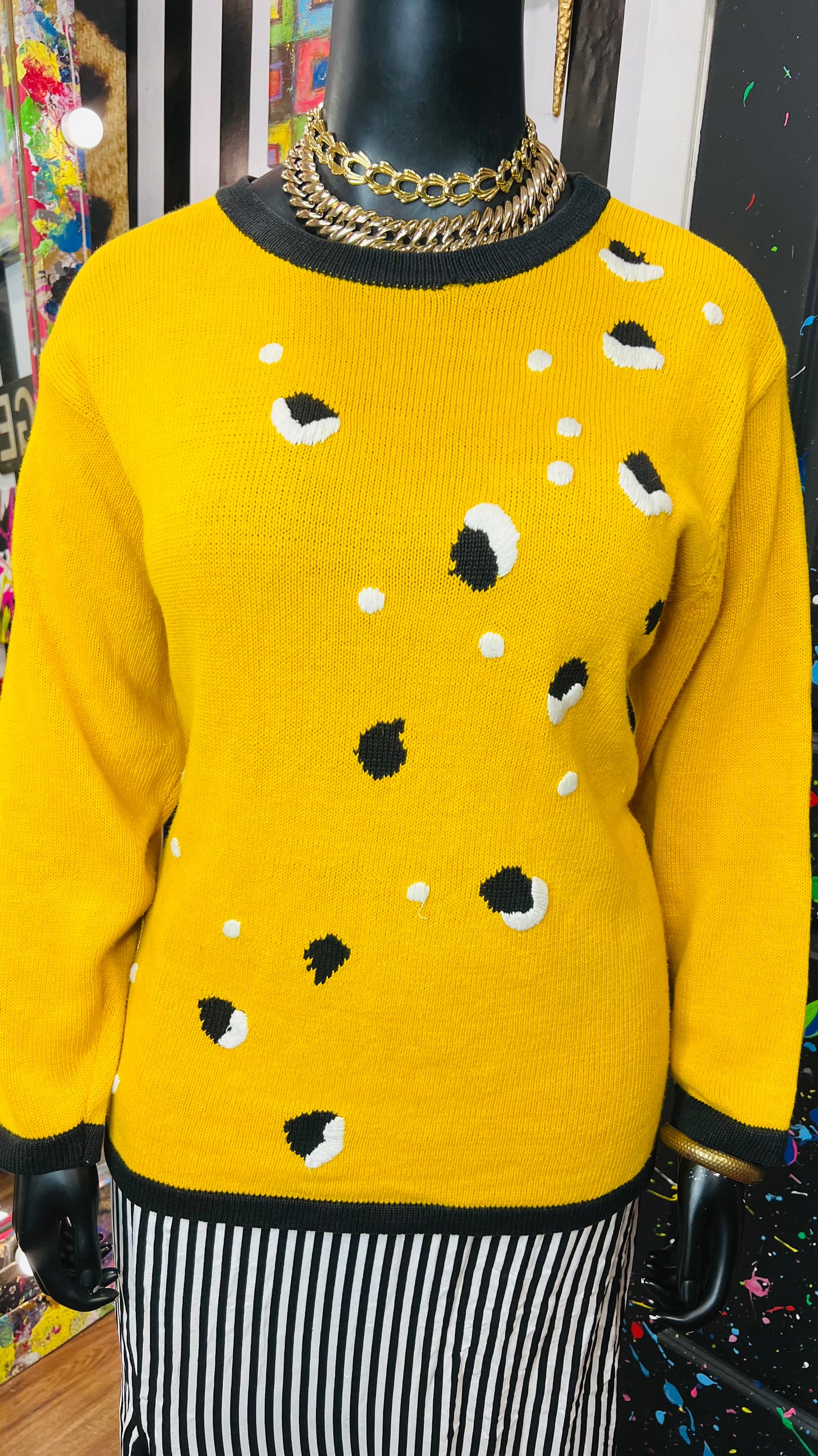 Vintage Andrea Gayle Knit Sweater (24)