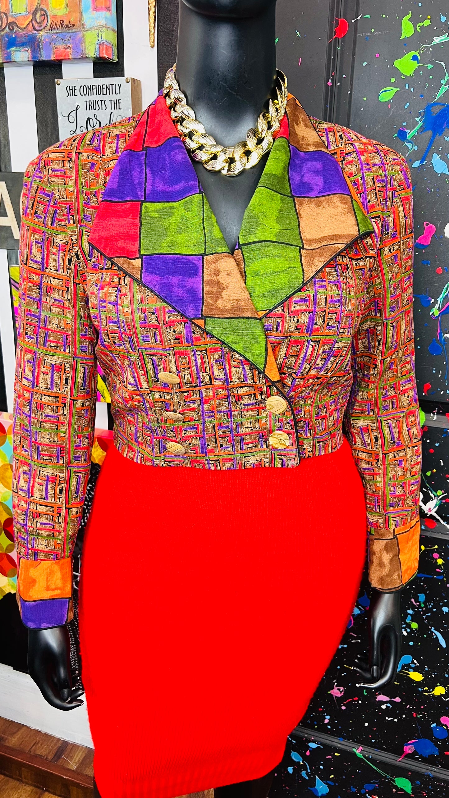 Vintage Platinum Blazer (14)