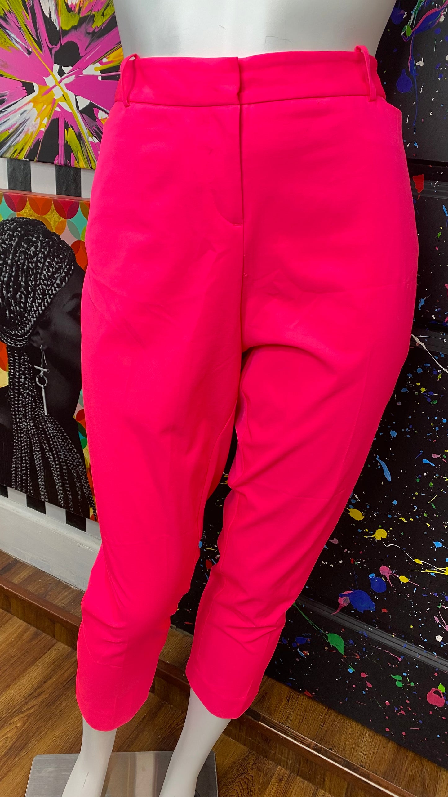 Hot Pink Worthington Slacks (18W)