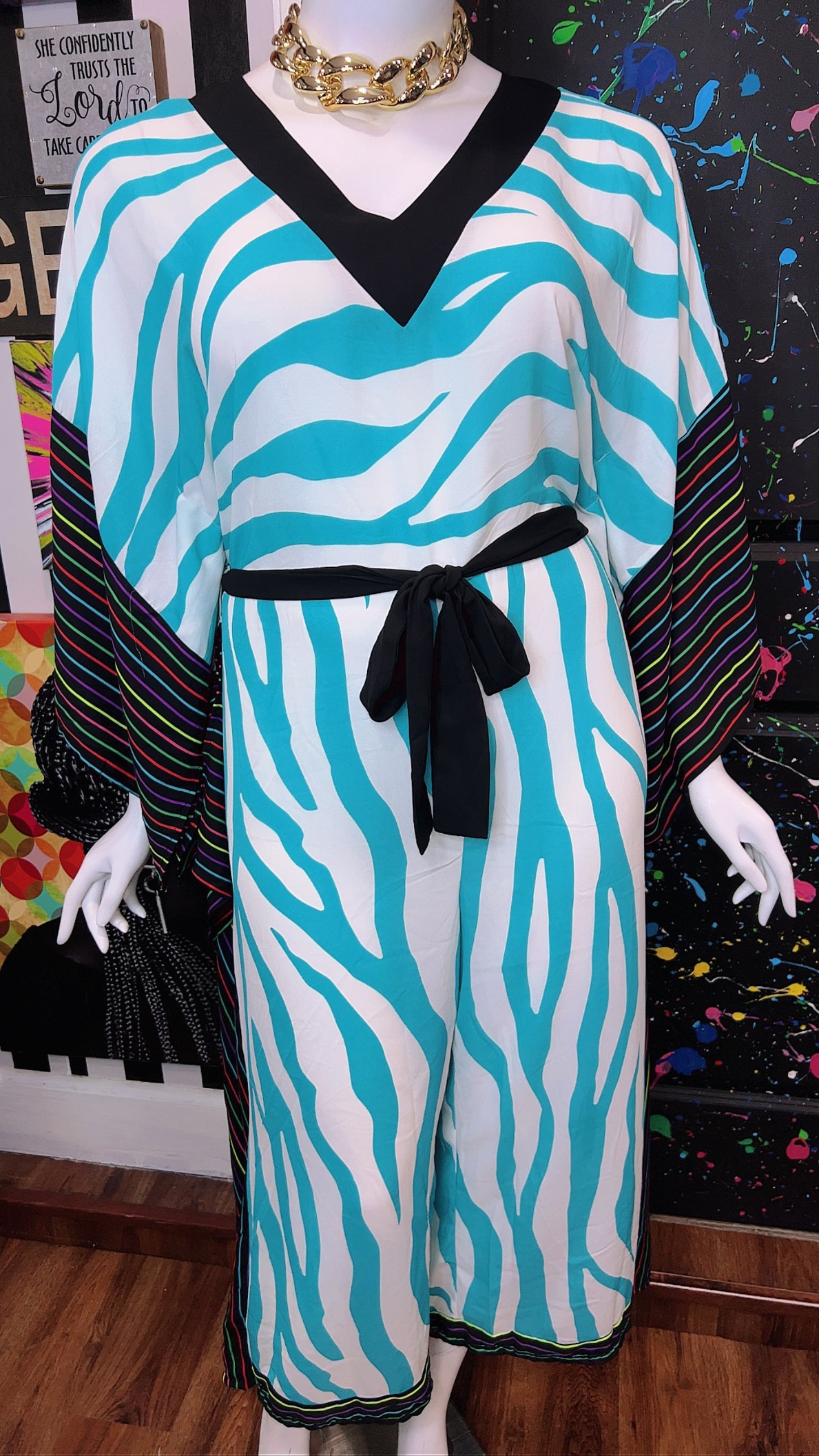 Ashley Stewart Striped Jumpsuit (18/20)