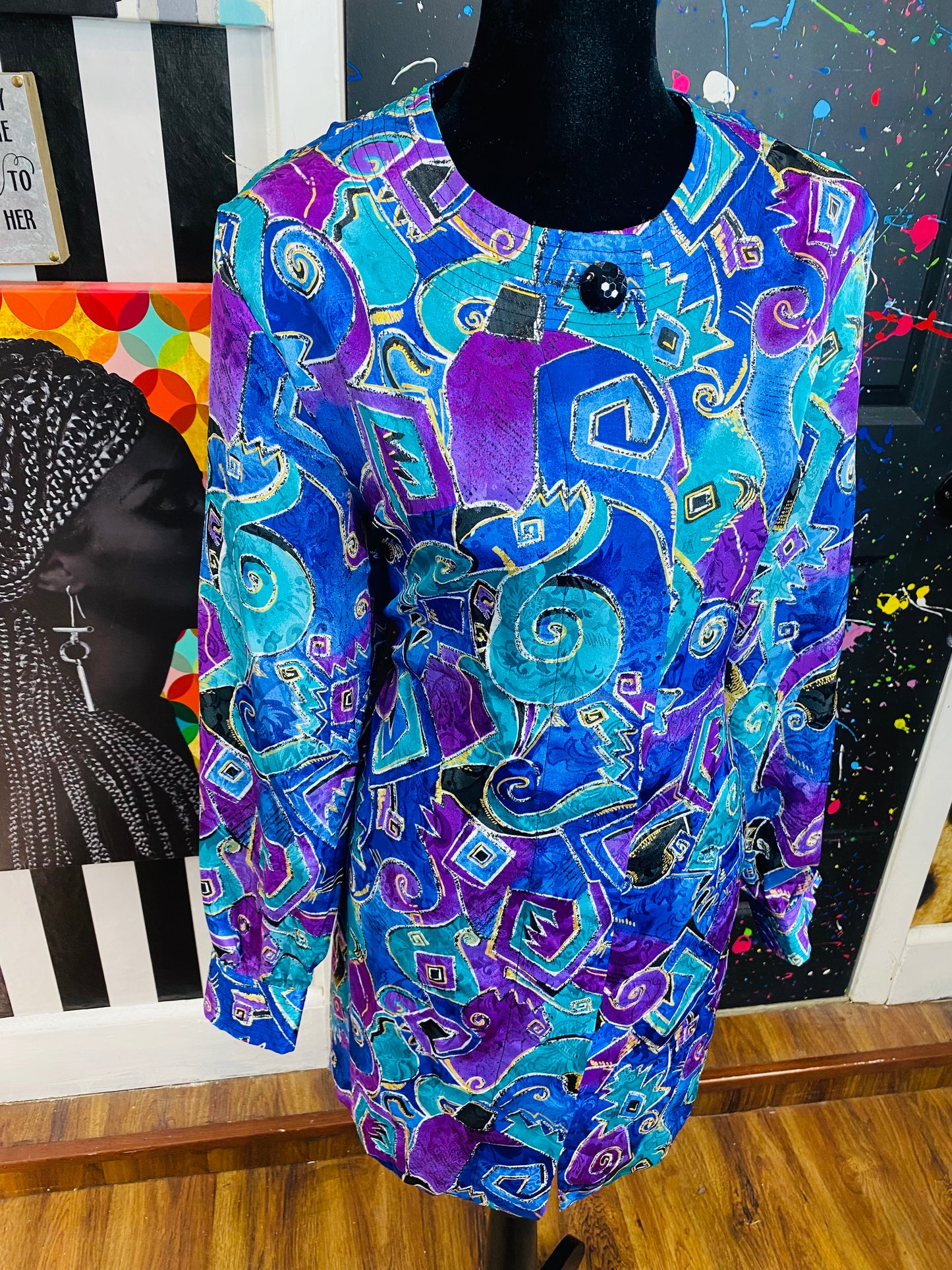 Vintage Long Sleeve Blouse